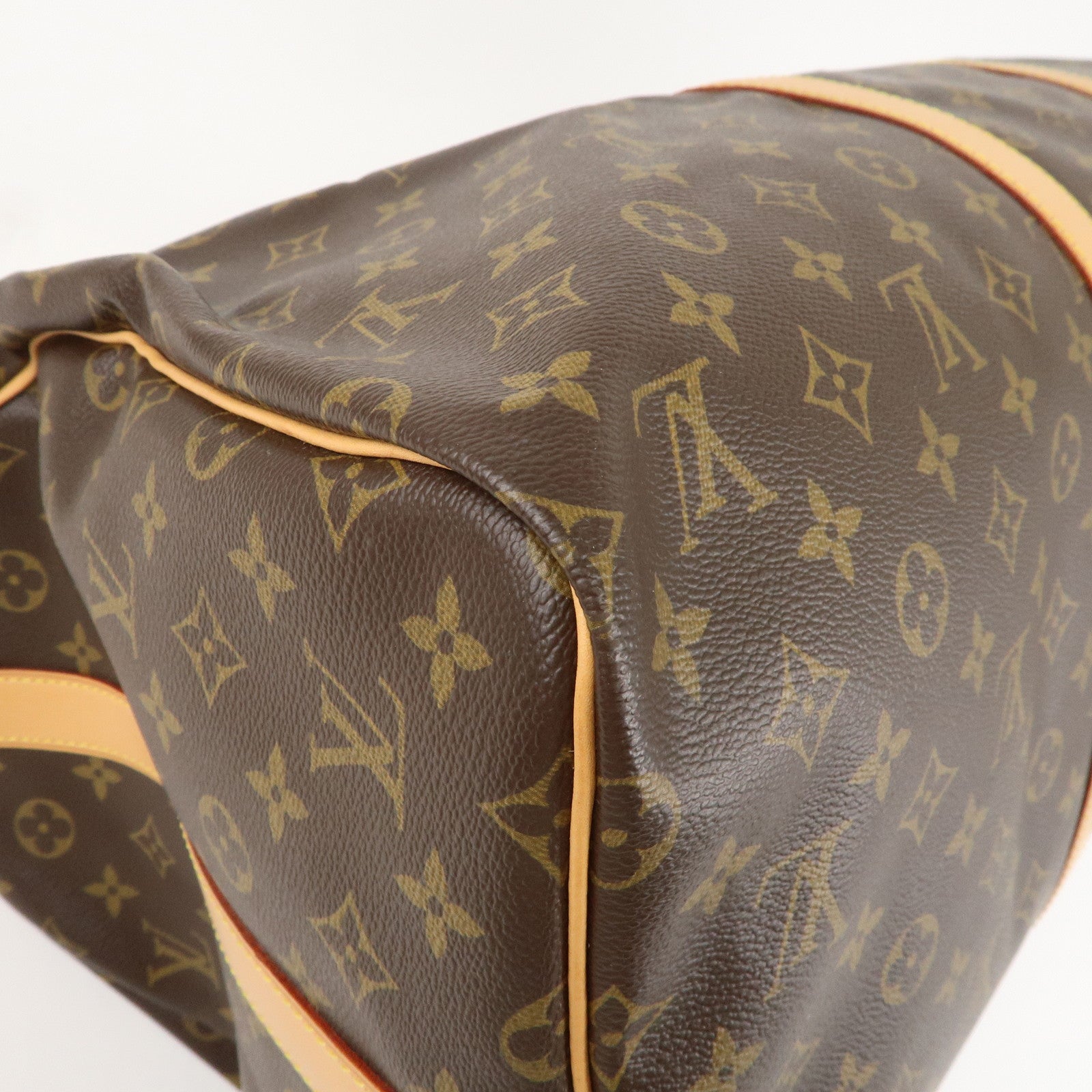 Louis Vuitton Keep All Bandouliere 55 Boston Bag  M41414