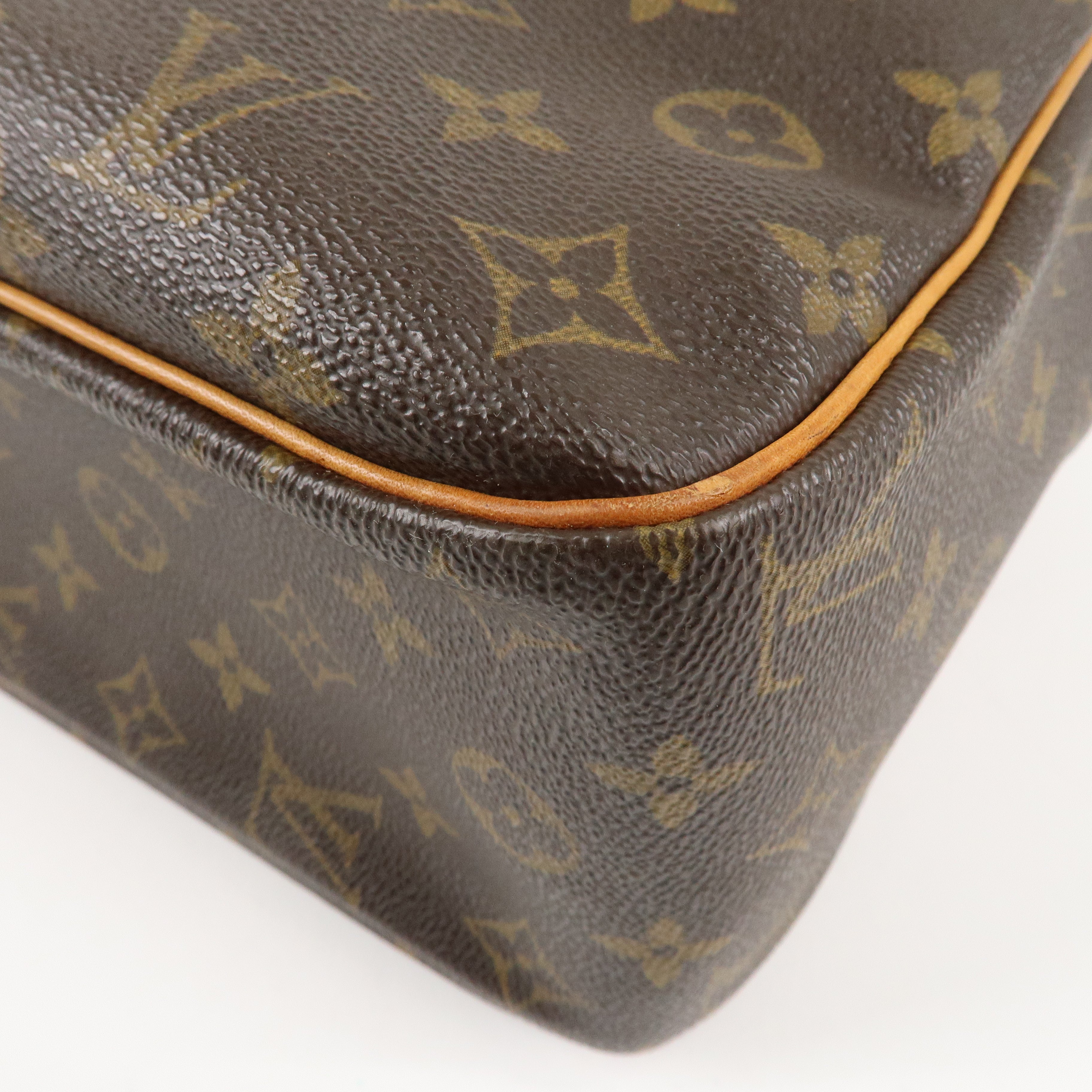 Louis Vuitton Monogram Cite GM Boston Hand Bag Brown M51181