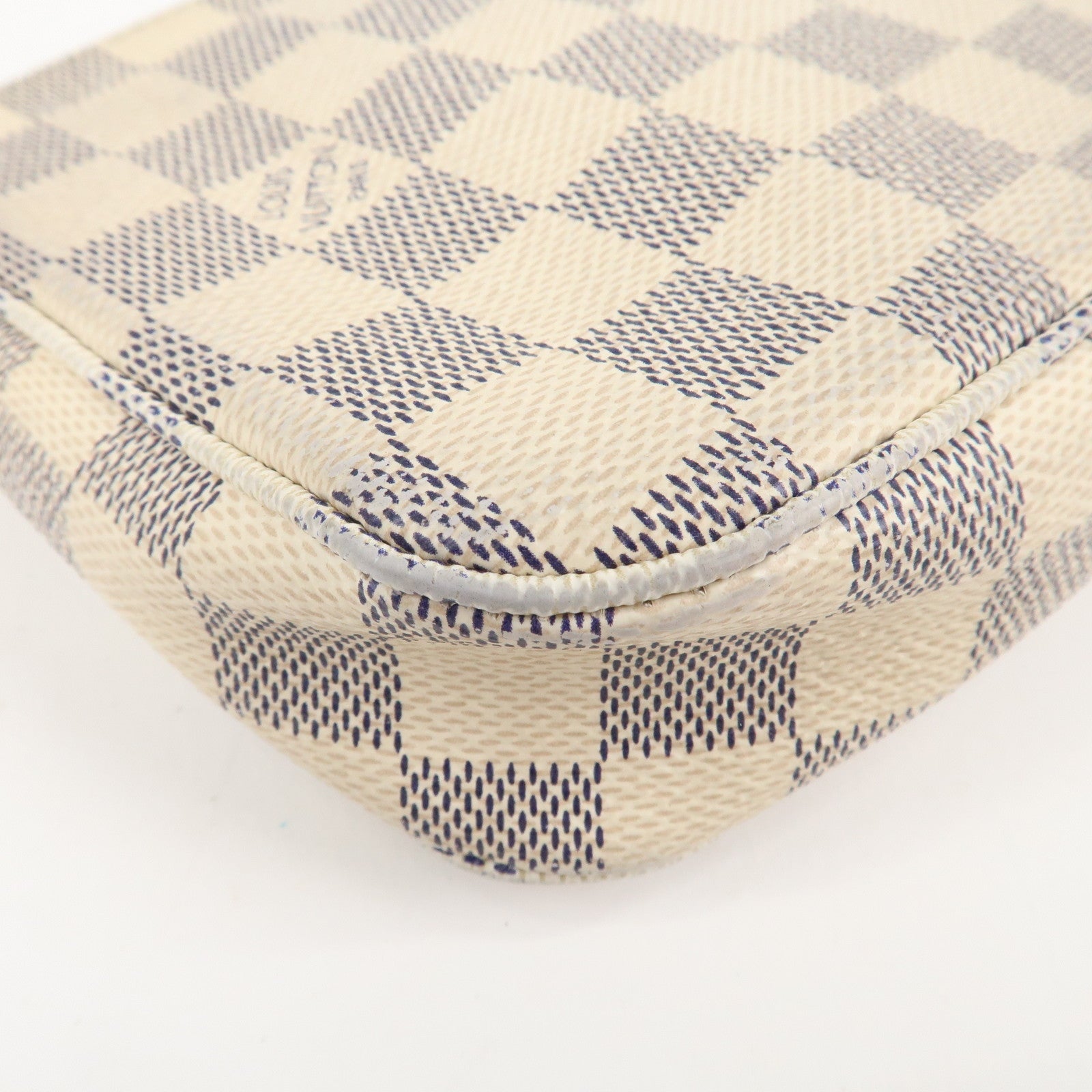 Louis Vuitton Damier Azur Pochette Accessoires Pouch N41207 Used