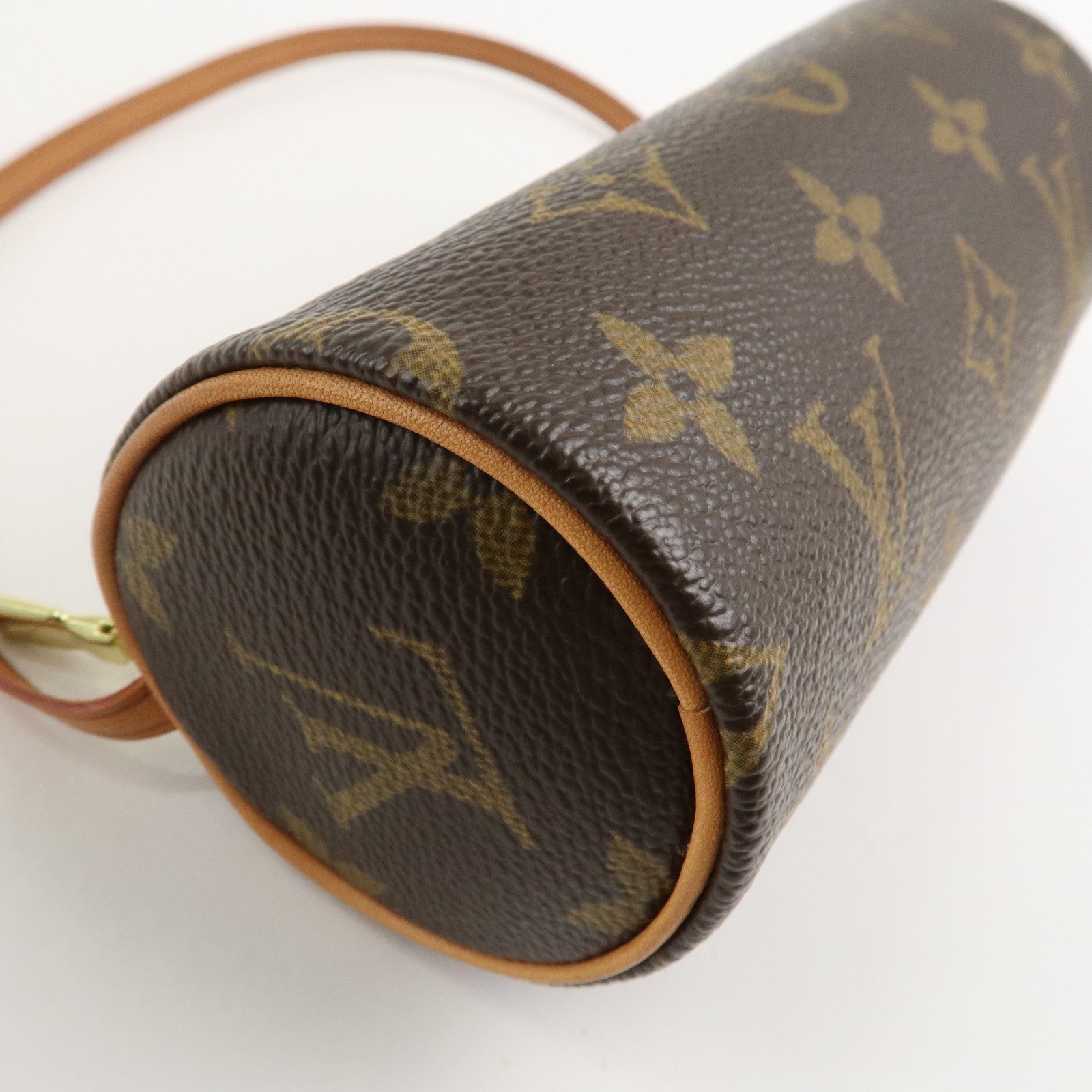 Louis Vuitton Monogram Mini Pouch for Papillon Bag Brown Used