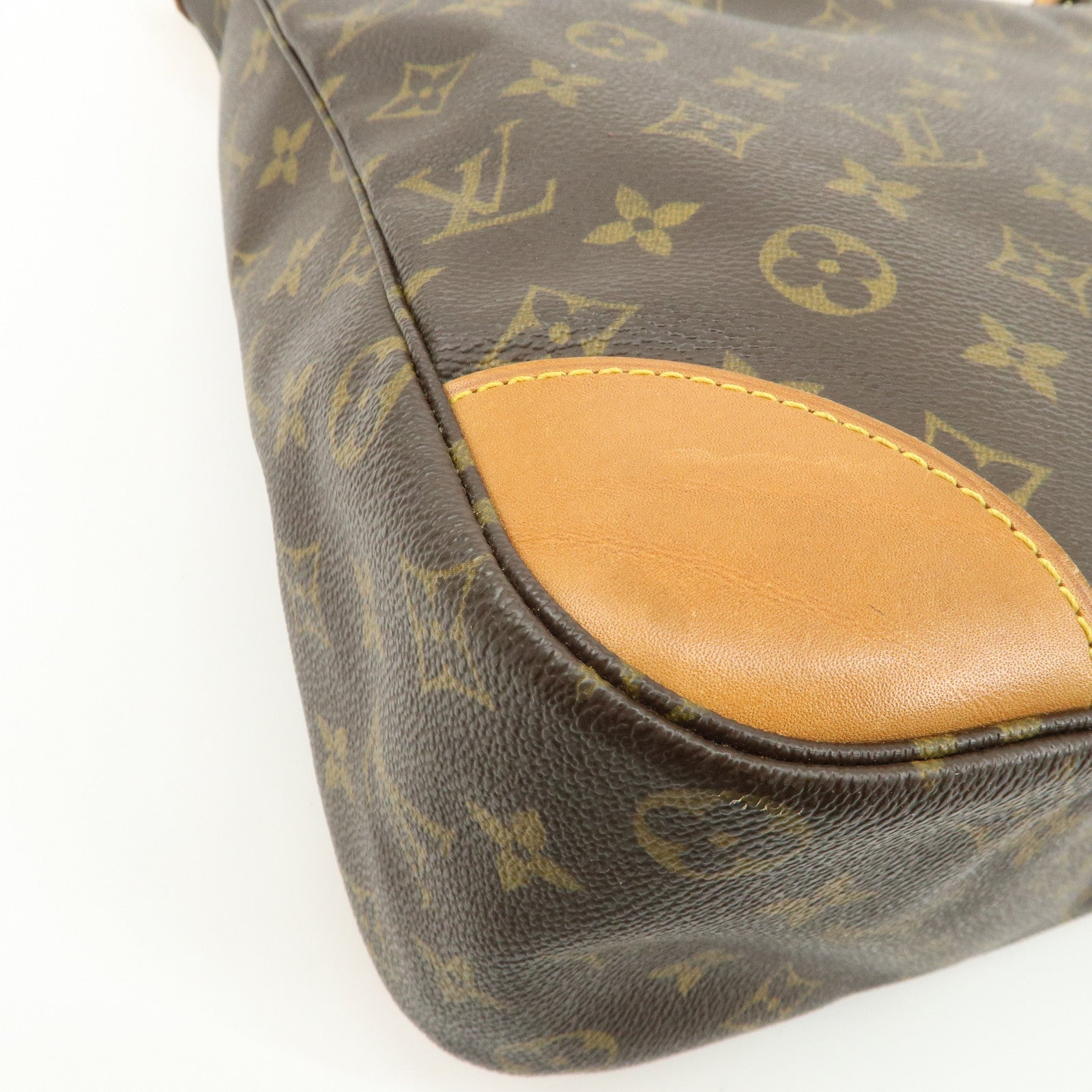 Louis Vuitton Monogram Boulogne 35 Shoulder Bag Brown M51260 Used