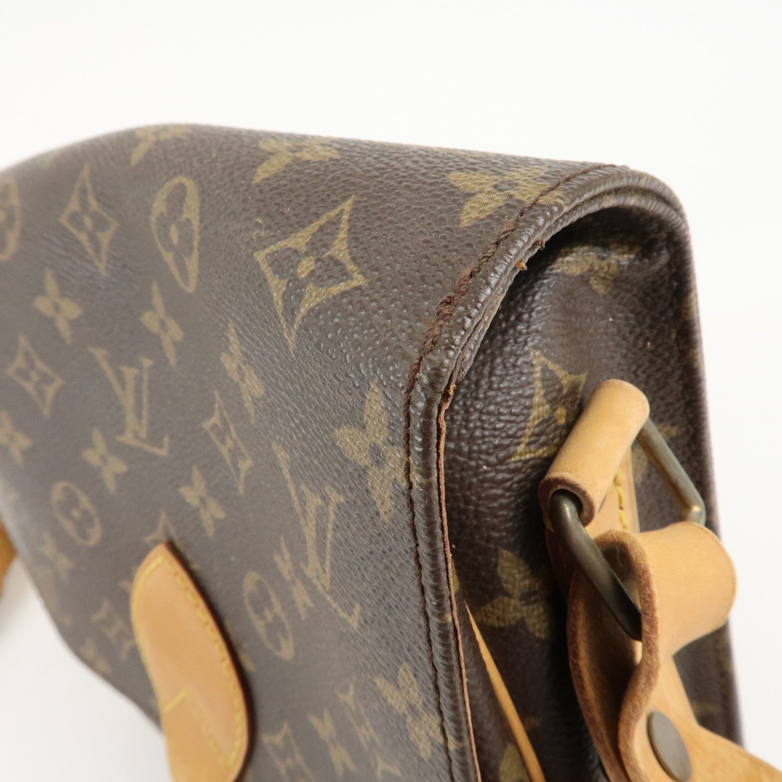 Louis Vuitton Monogram Cartouchiere 22 Shoulder Bag M51253