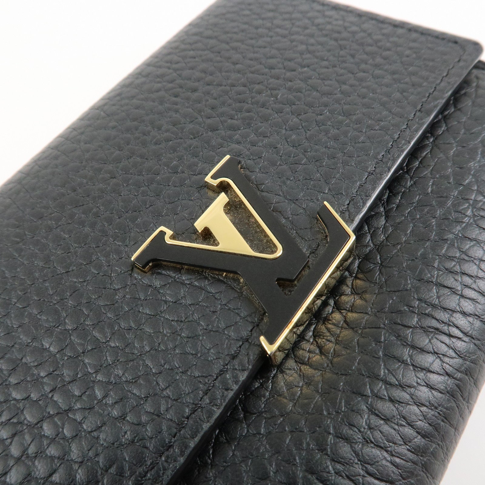 Louis Vuitton Portefeuille Capucines Compact Wallet M80795 Used