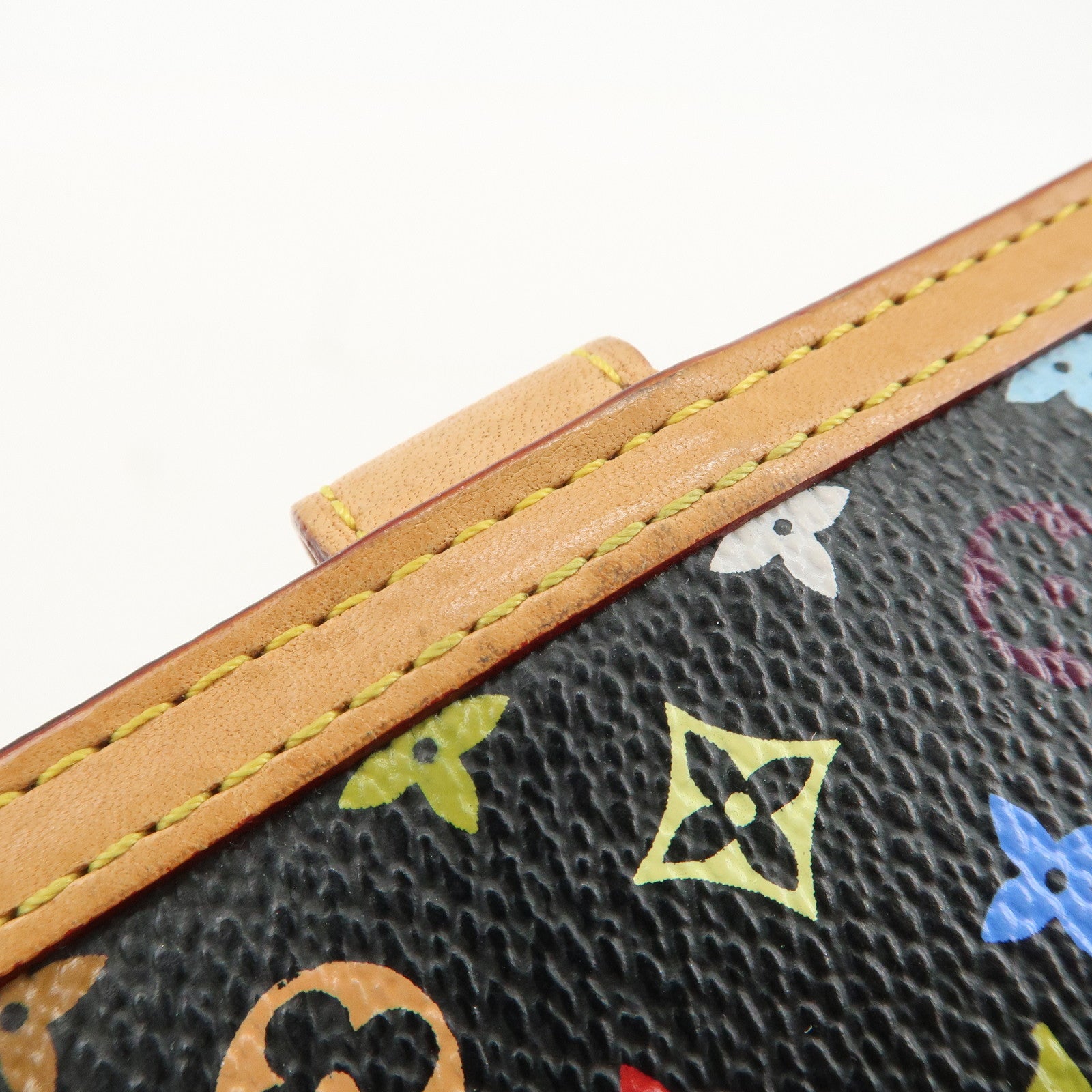 Louis Vuitton Monogram Multi Color Agenda PM Planner Cover R20895 Used