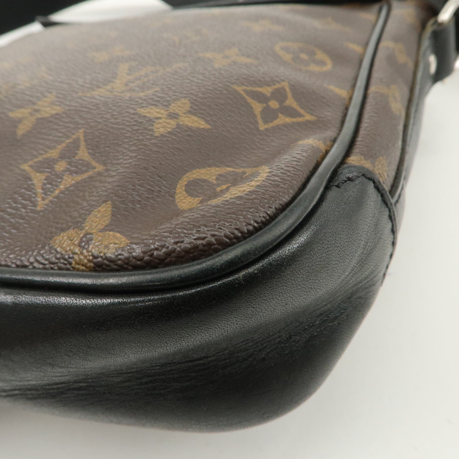 Louis Vuitton Monogram Macassar Bass PM Shoulder Bag M56717