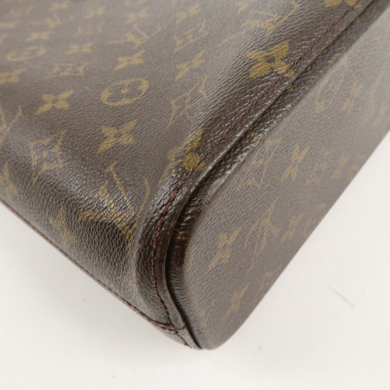 Louis Vuitton Monogram Luco Tote Bag Hand Bag Brown M51155