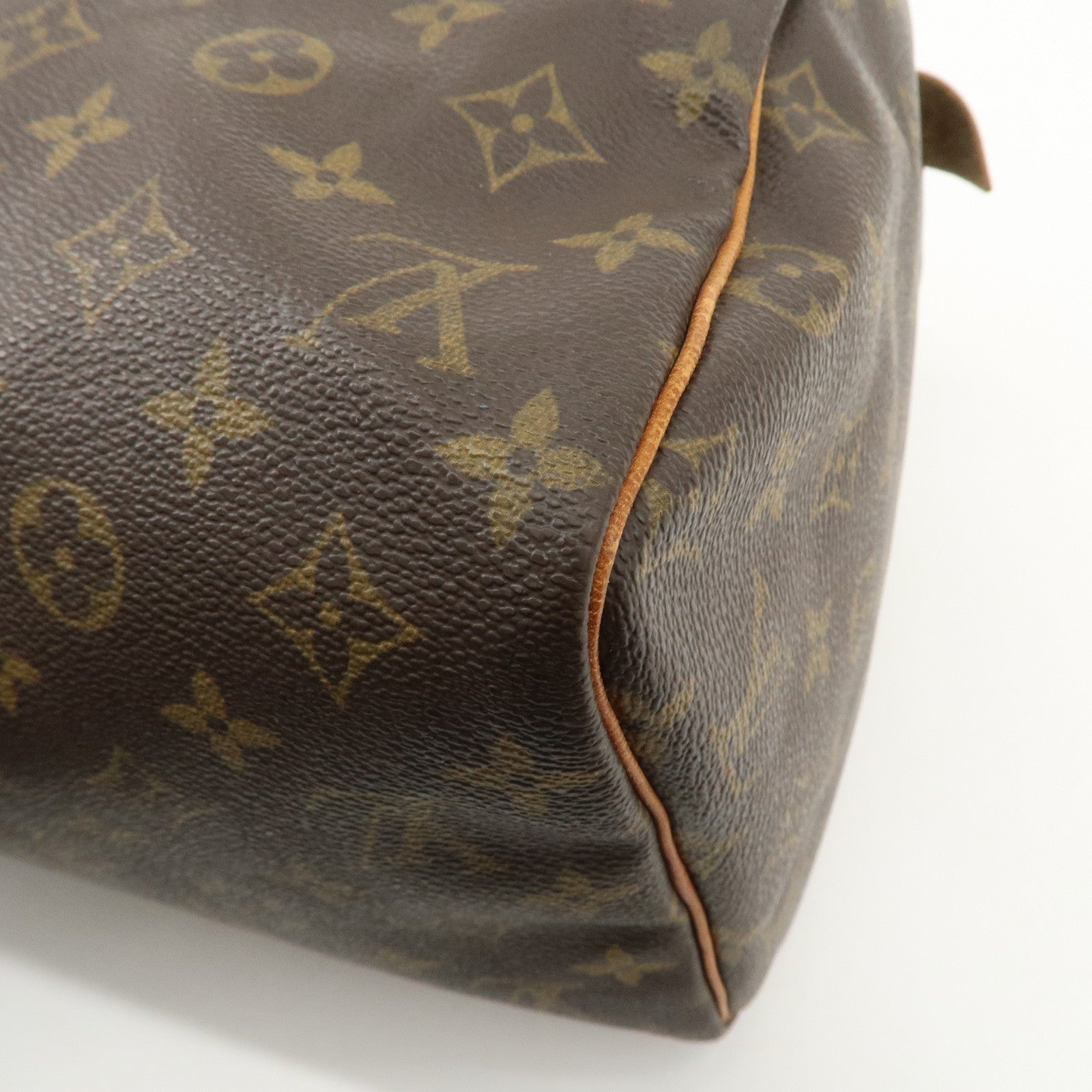 Louis Vuitton Monogram Speedy 30 Hand Bag Boston Bag M41526 Used