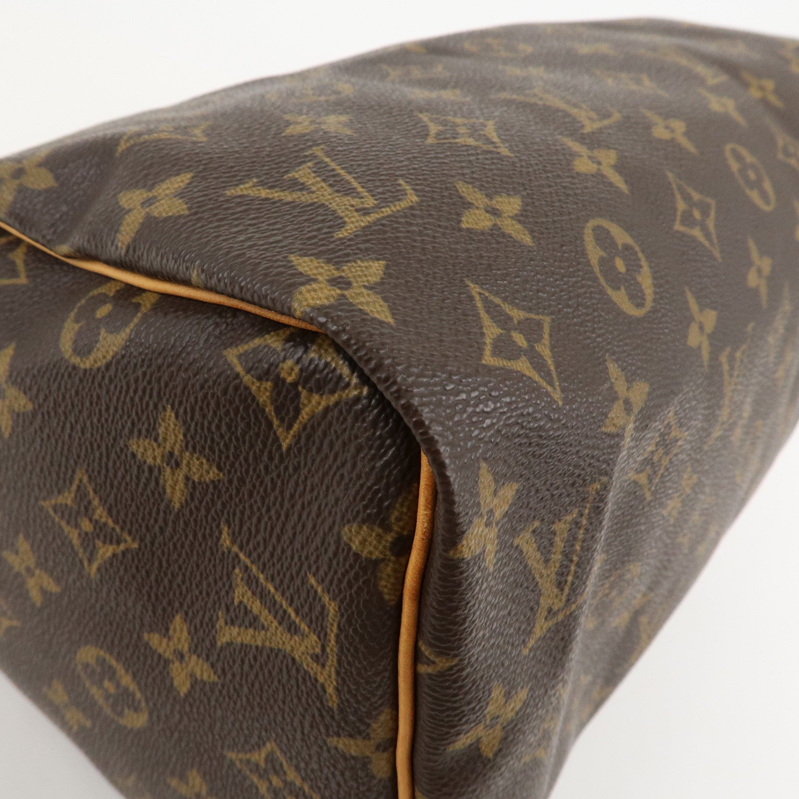 Louis Vuitton Monogram Speedy 30 Hand Bag Boston Bag M41526 Used