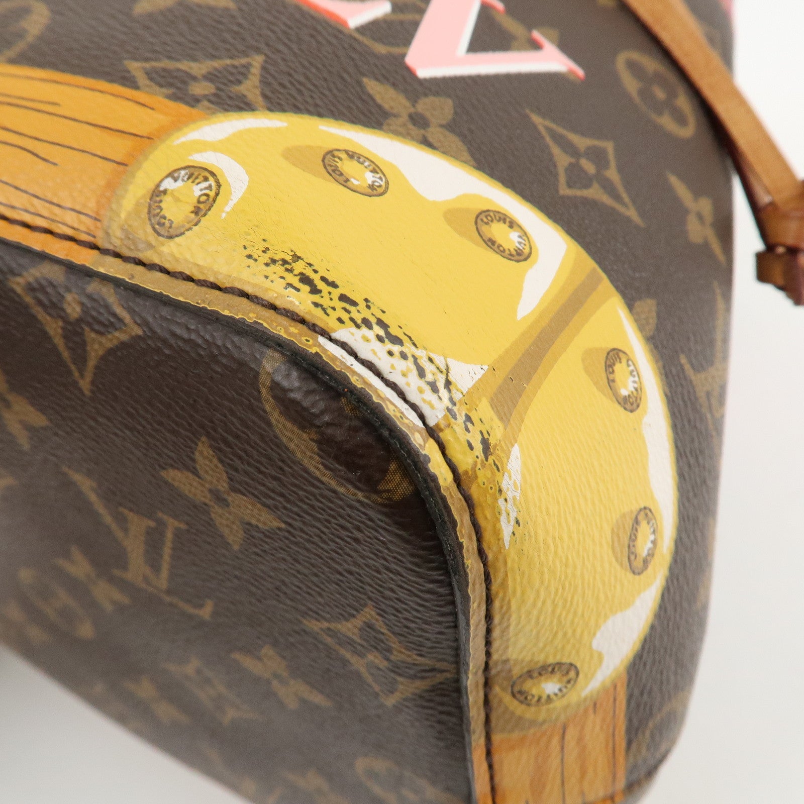 Louis Vuitton Monogram Neo Noe Trompe L
oeil Summer Trunk M40649 Used