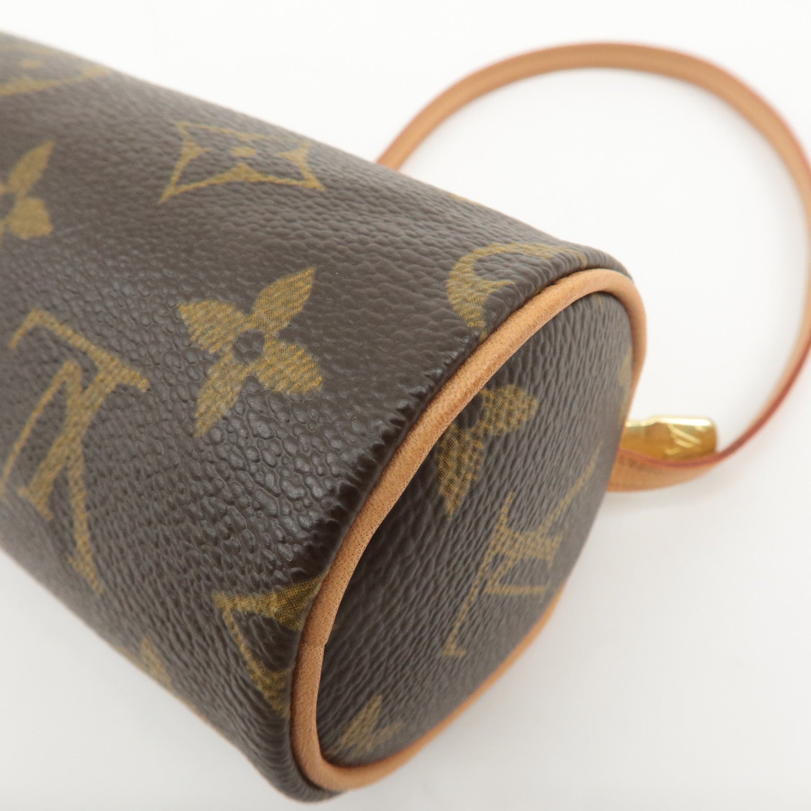 Louis Vuitton Monogram Mini Pouch for Papillon Bag Brown Used