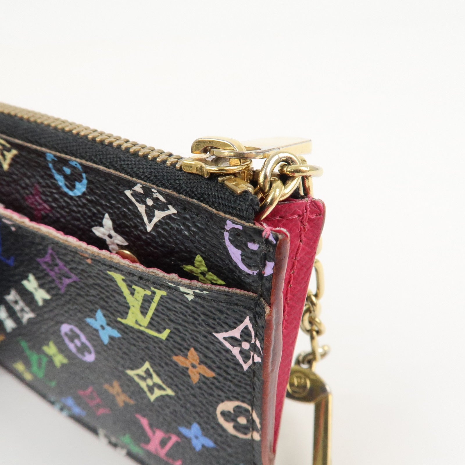 Louis Vuitton Monogram Multi Color Pochette Cles CoinCase Used