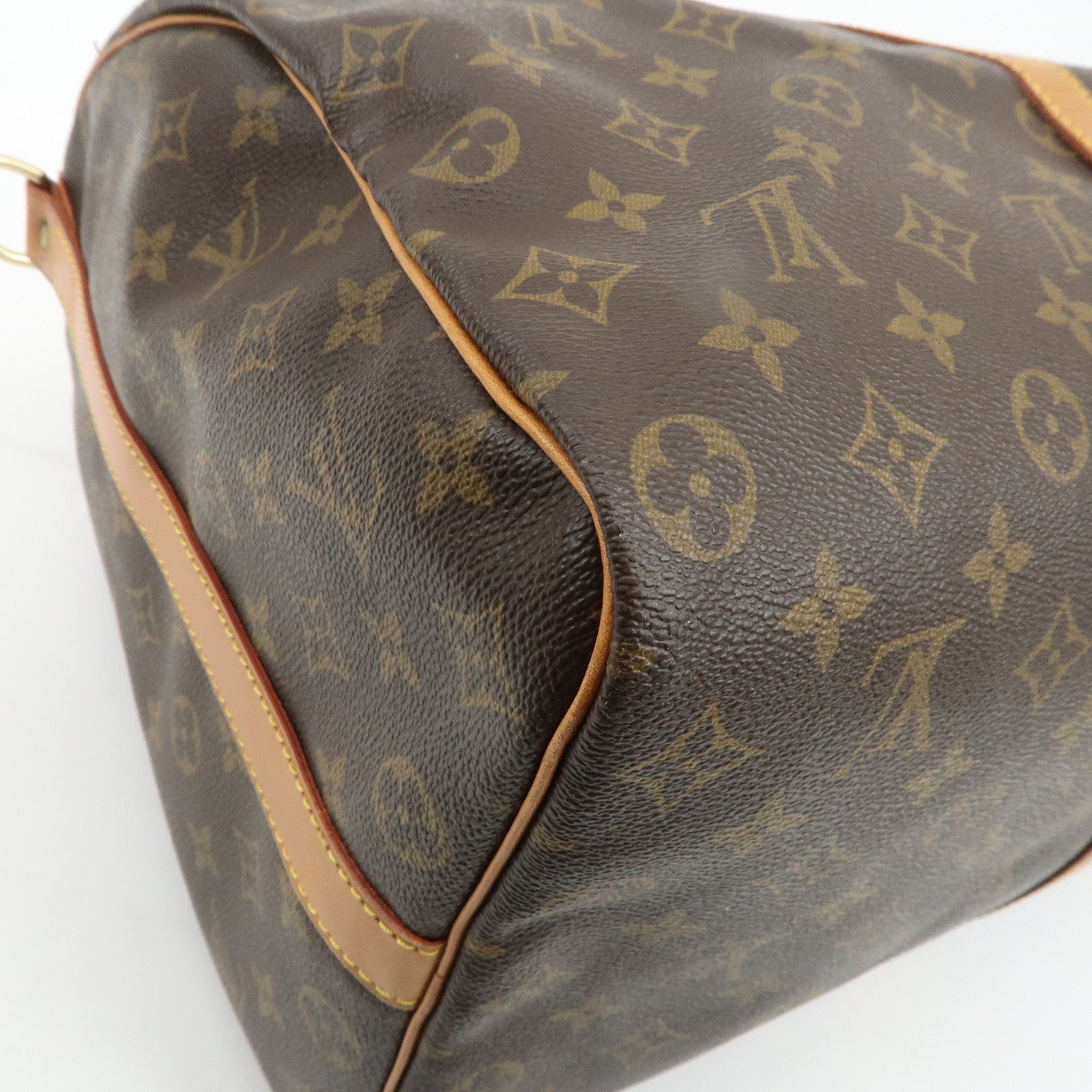 Louis Vuitton Monogram Keep All Bandouliere 50 Boston Bag M41416 Used