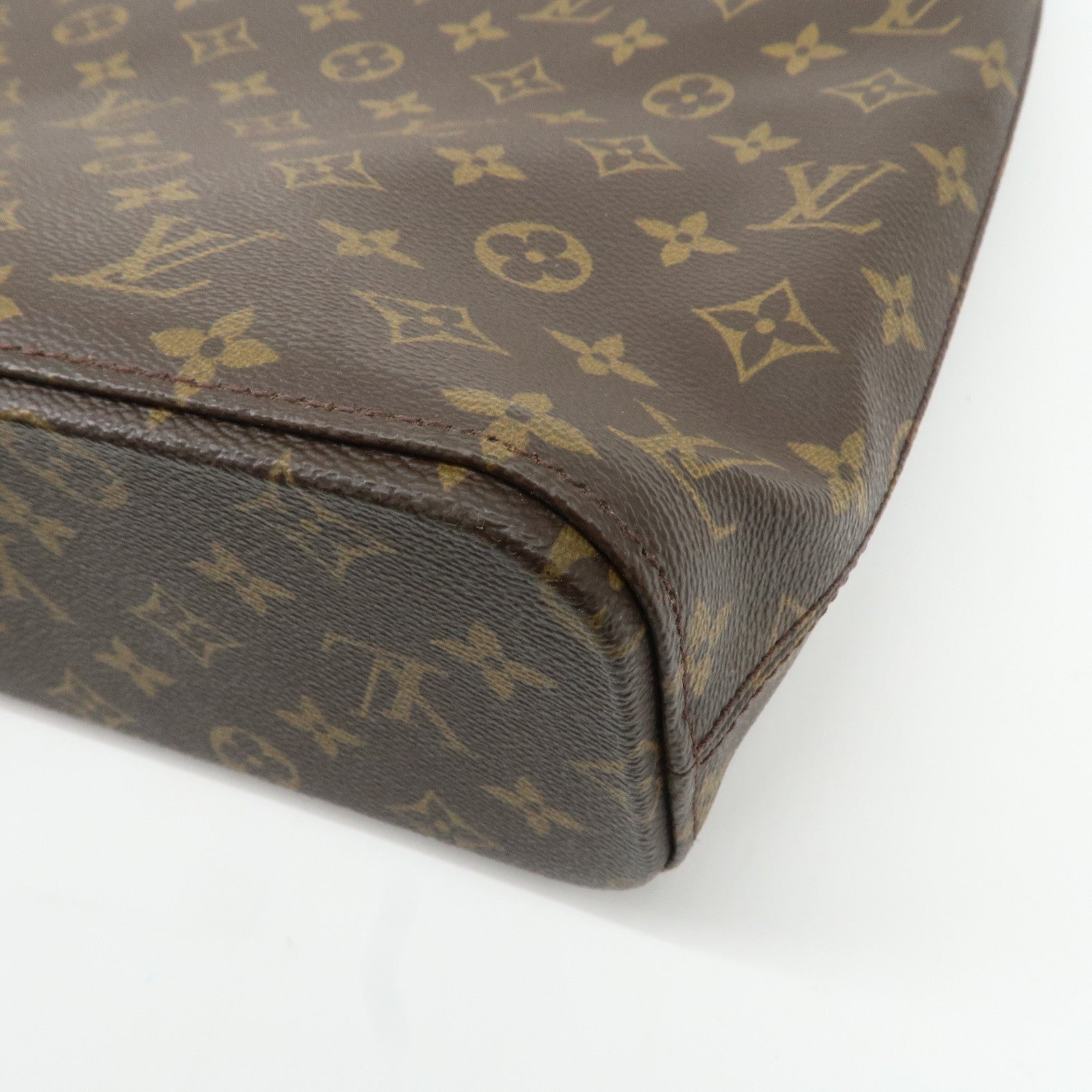 Louis Vuitton Monogram Luco Tote Bag Hand Bag Brown M51155