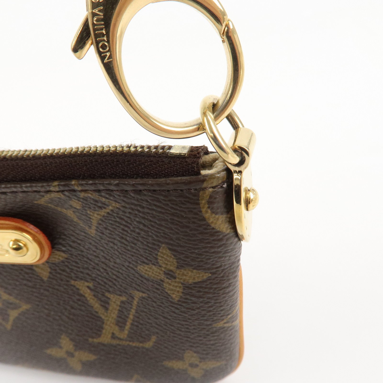 Louis Vuitton Monogram Pochette Milla PM Mini Pouch M60095