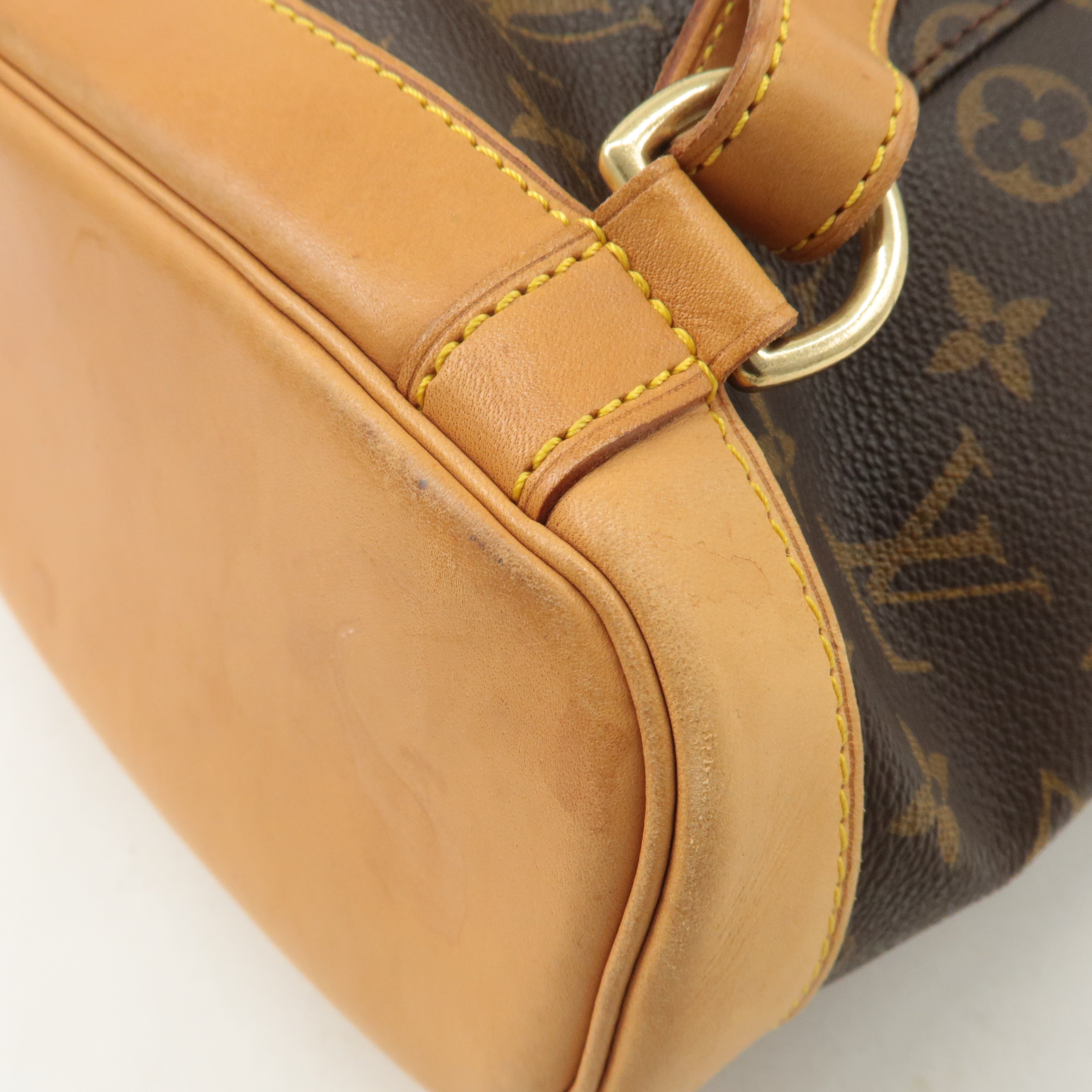 Louis Vuitton Monogram Montsouris GM Back Pack Brown M51135