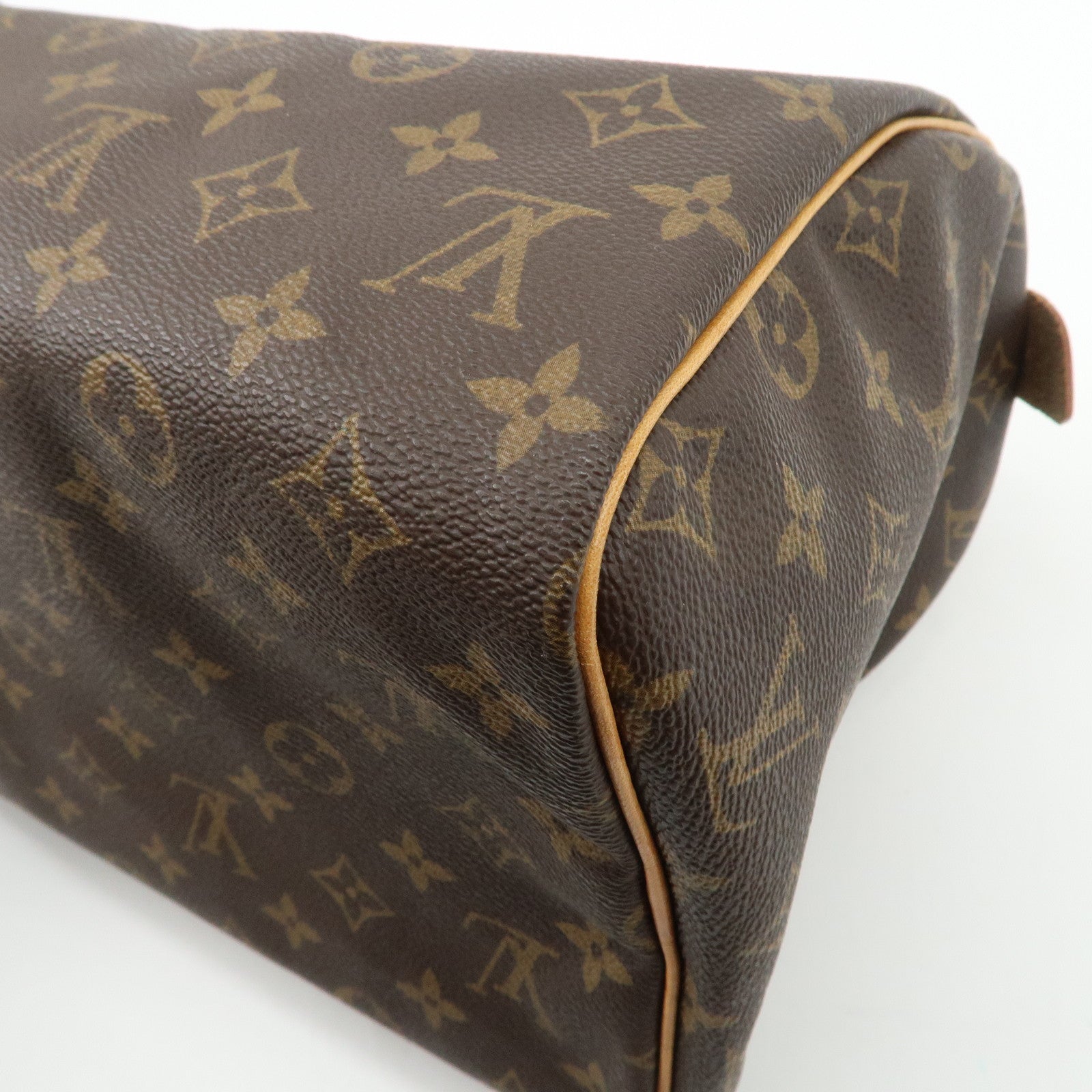 Louis Vuitton Monogram Speedy 30 Hand Bag Boston Bag M41526 Used