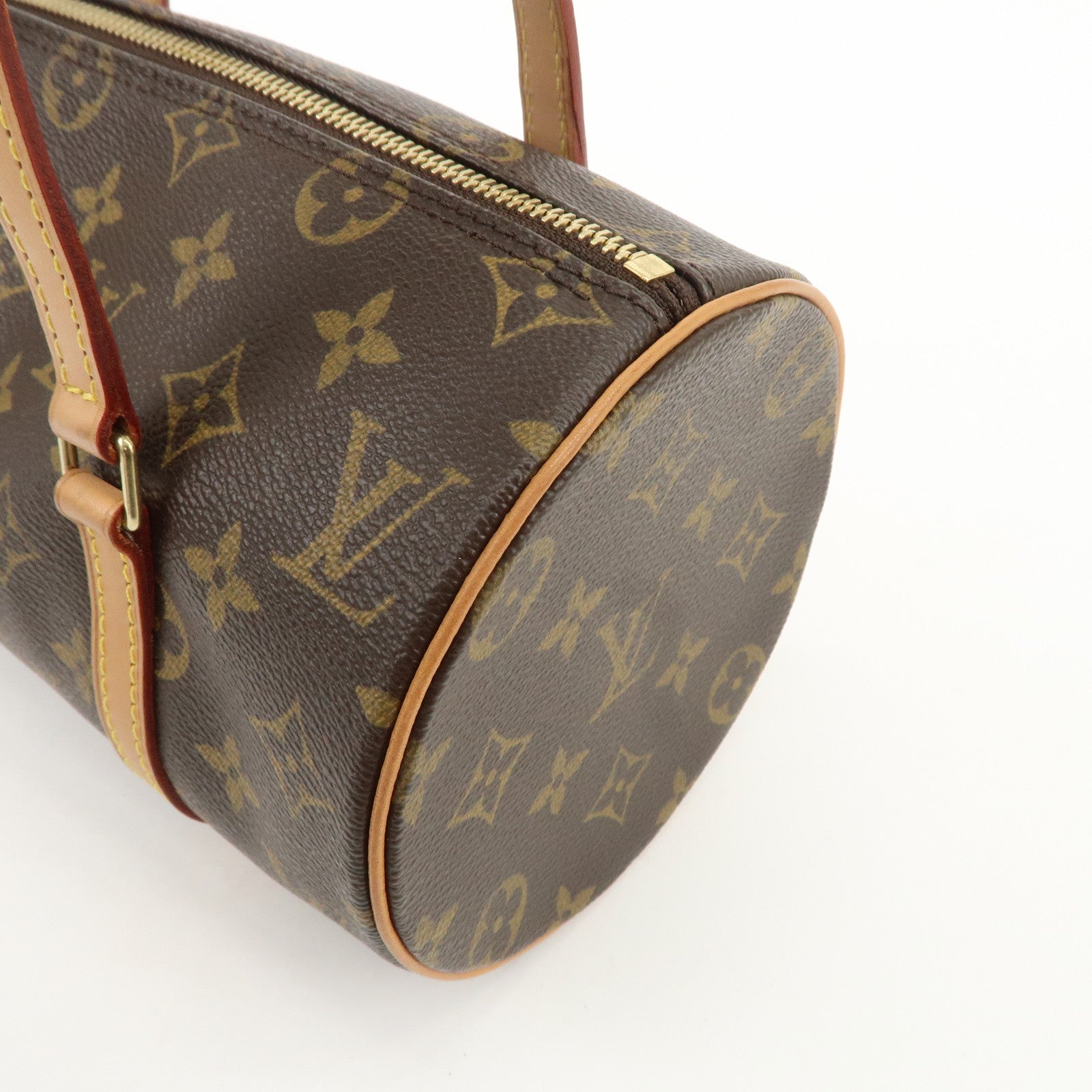 Louis Vuitton Monogram Papillon 26 Hand Bag New Style M51386 Used