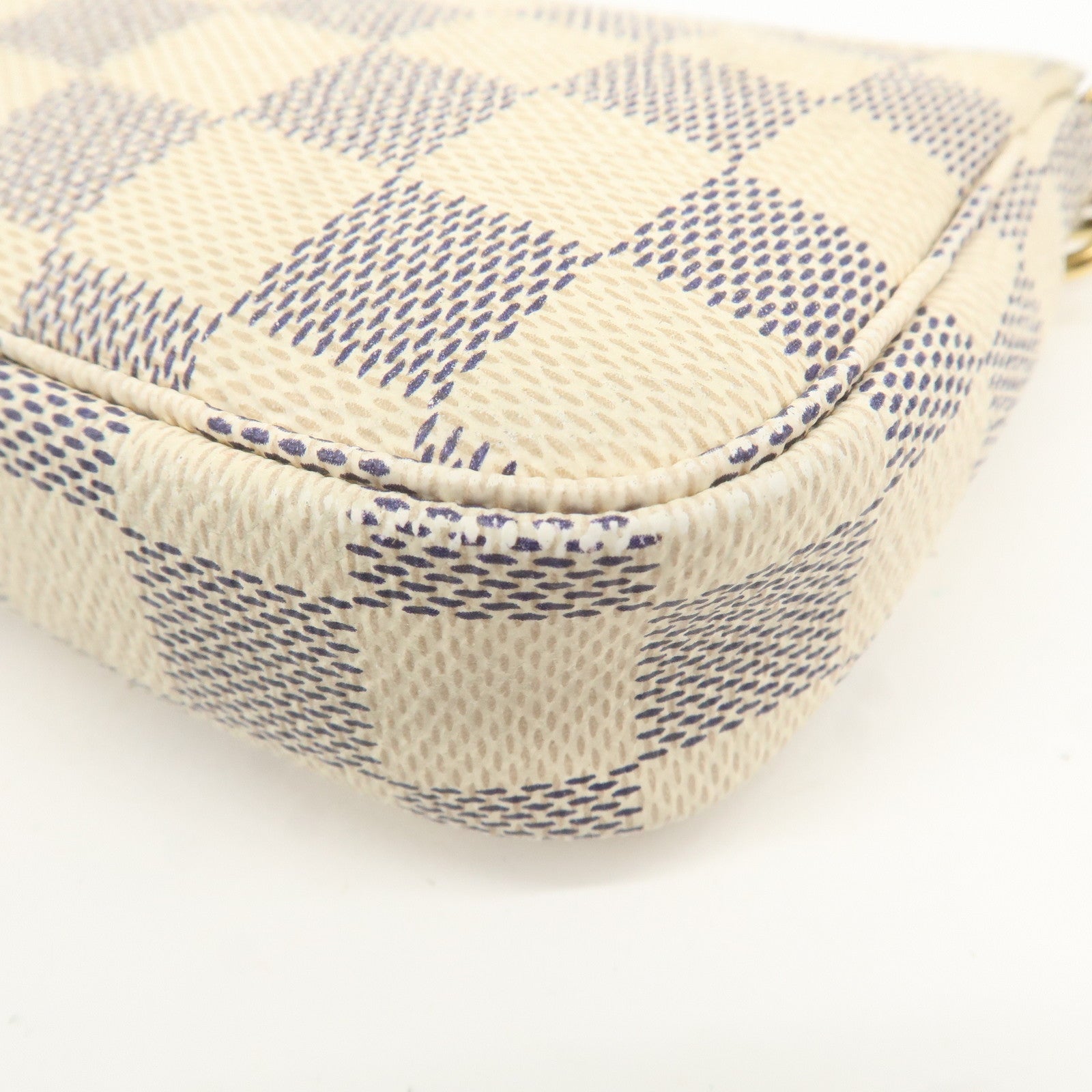 Louis Vuitton Damier Azur Mini Pochette Accessoires Pouch N58010