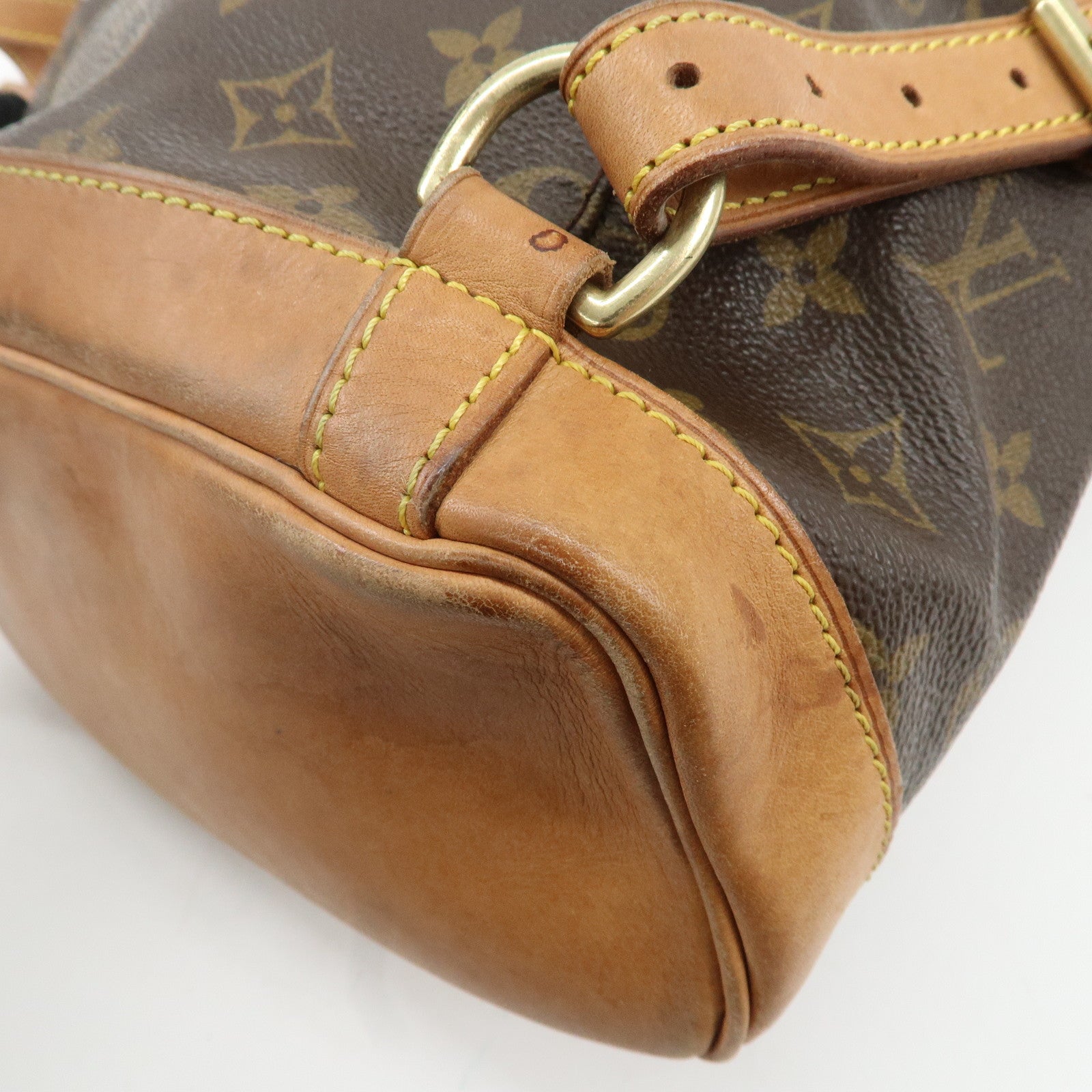 Louis Vuitton Monogram Montsouris MM Back Pack Bag M51136