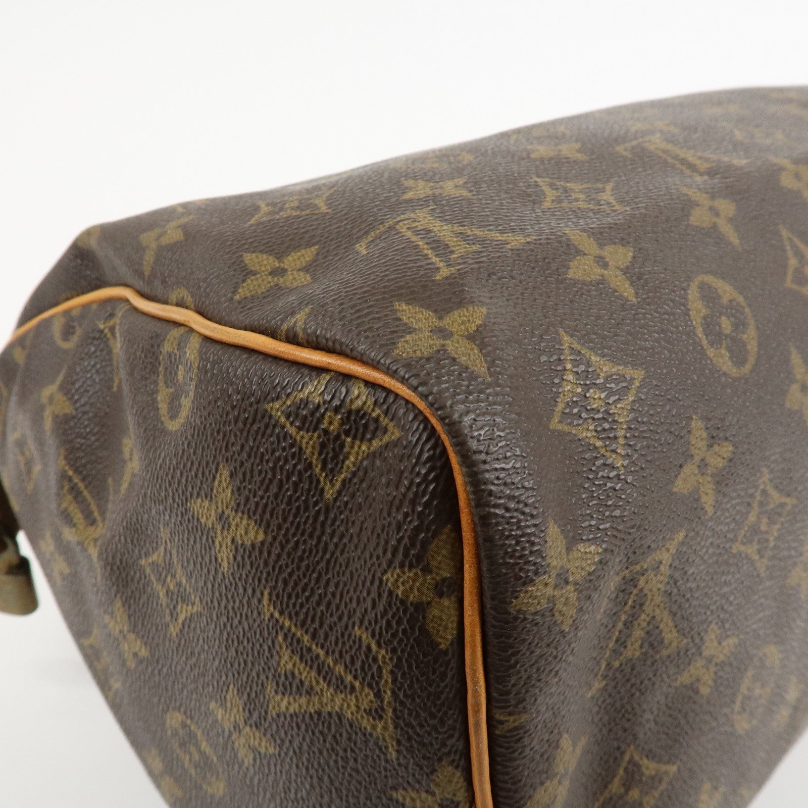 Louis Vuitton Monogram Speedy 30 Hand Bag Boston Bag M41526 Used