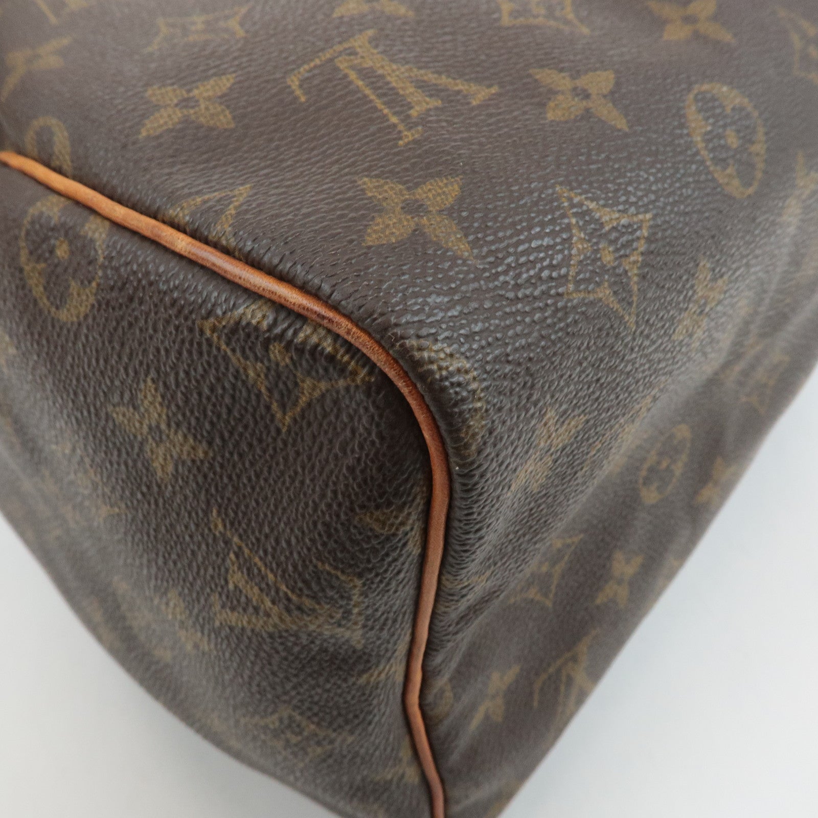 Louis Vuitton Monogram Speedy 30 Hand Bag Boston Bag M41526 Used