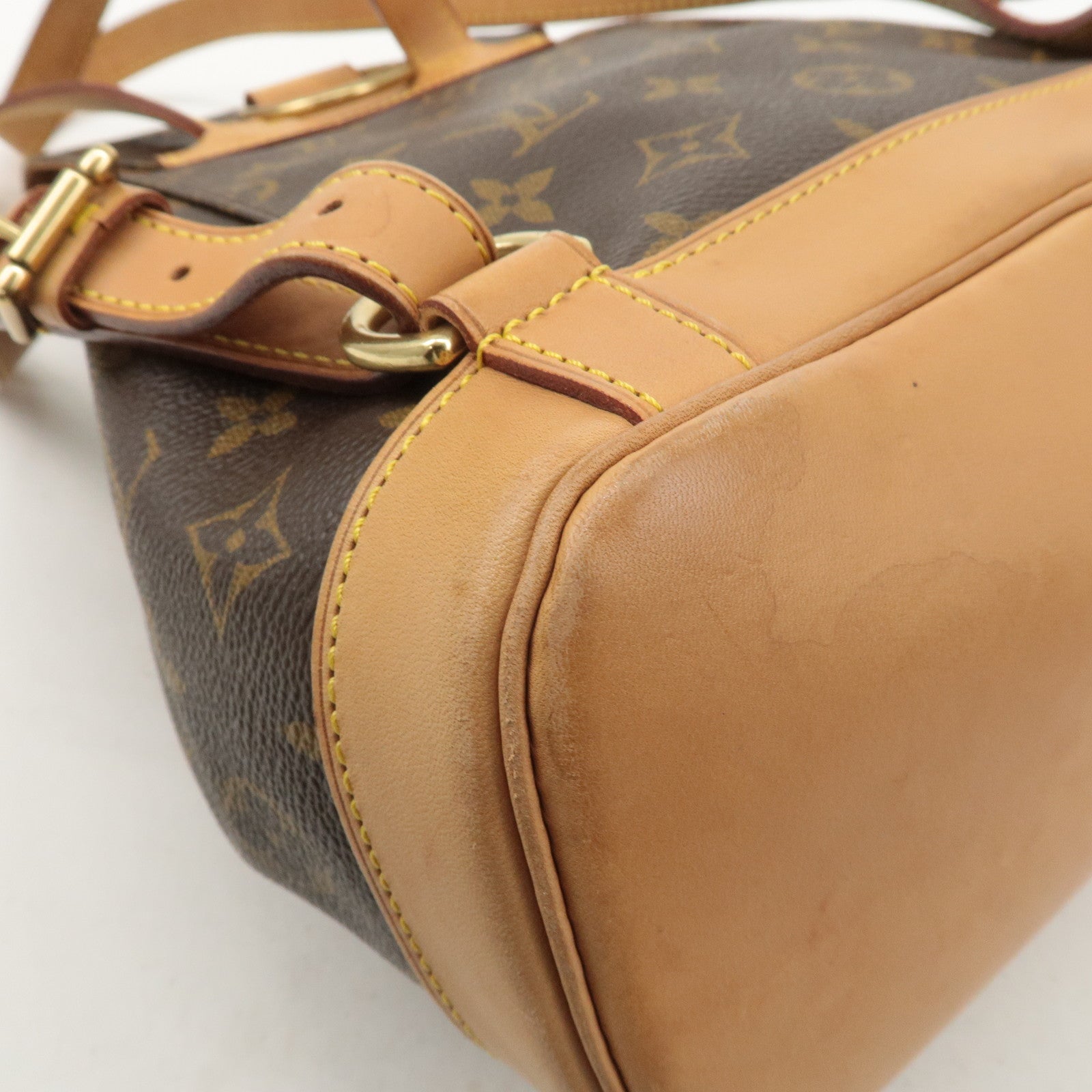 Louis Vuitton Monogram Montsouris MM Back Pack Bag M51136