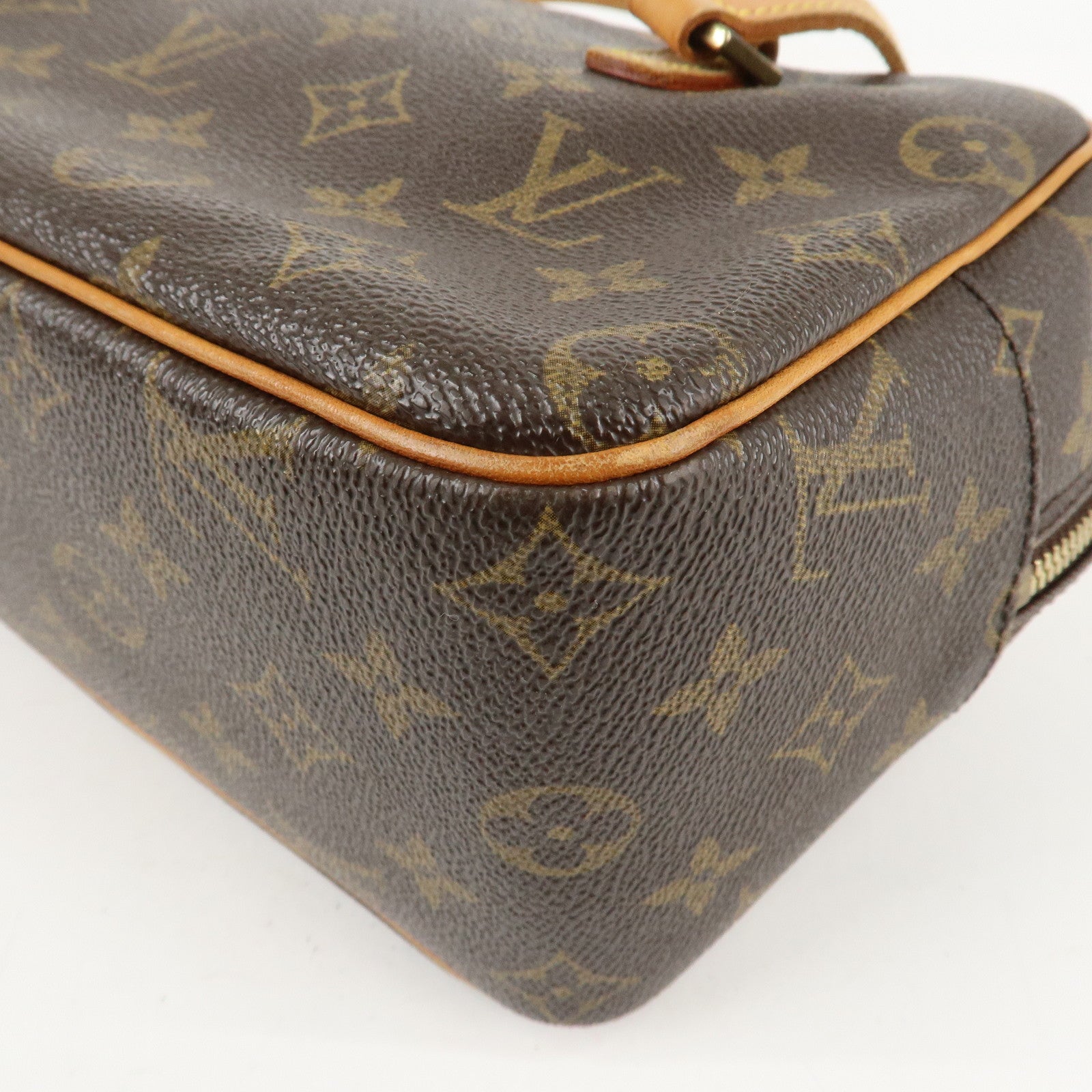 Louis Vuitton Monogram Cite MM Shoulder Bag Hand Bag M51182 Used