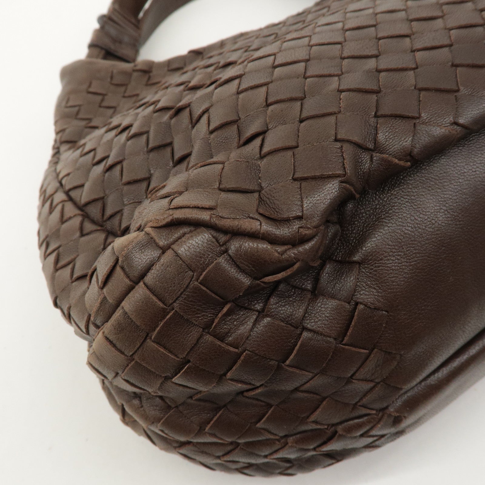 BOTTEGA VENETA Intrecciato Campana Medium Shoulder Bag 125787