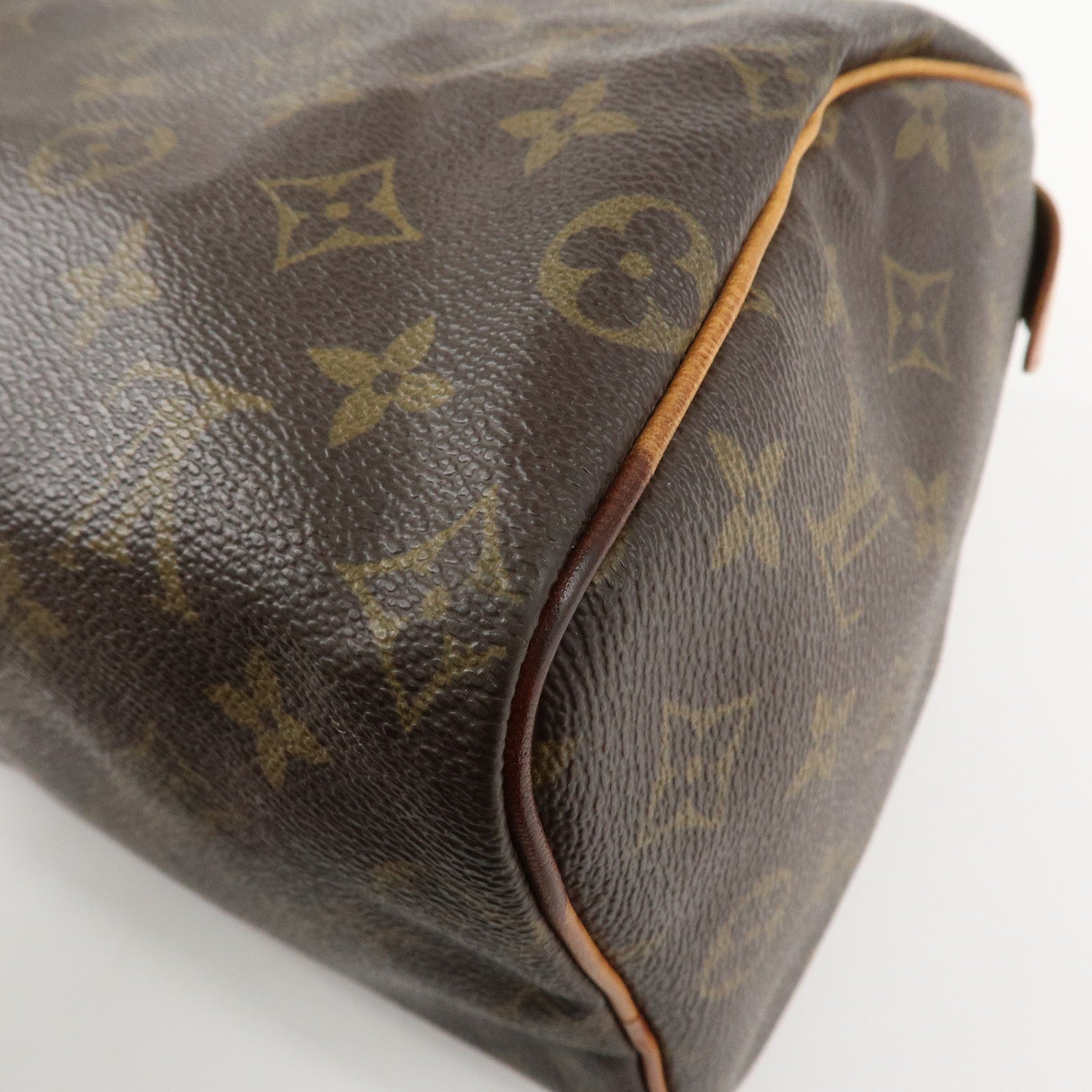 Louis Vuitton Monogram Speedy 25 Hand Bag Boston Bag M41528 Used