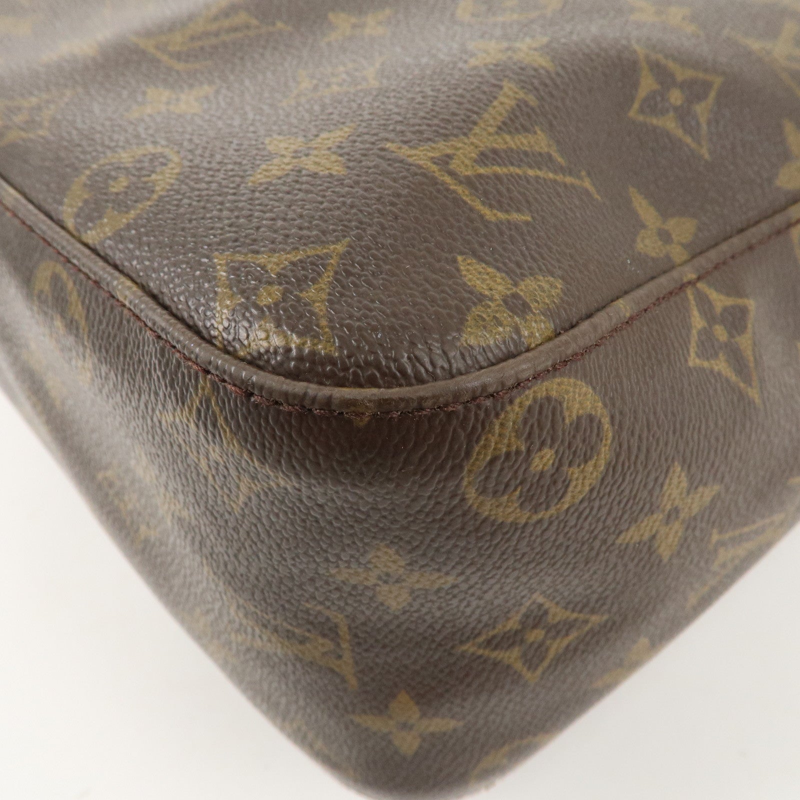 Louis Vuitton Monogram Looping GM Shoulder Bag Brown M51145