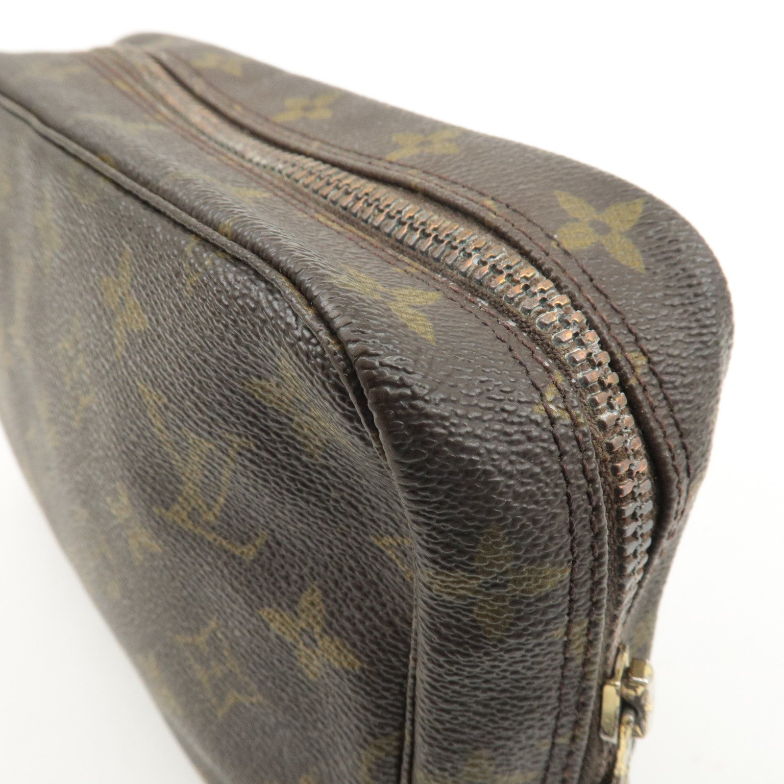 Louis Vuitton Monogram Trousse Toilette 23 Pouch Brown M47524