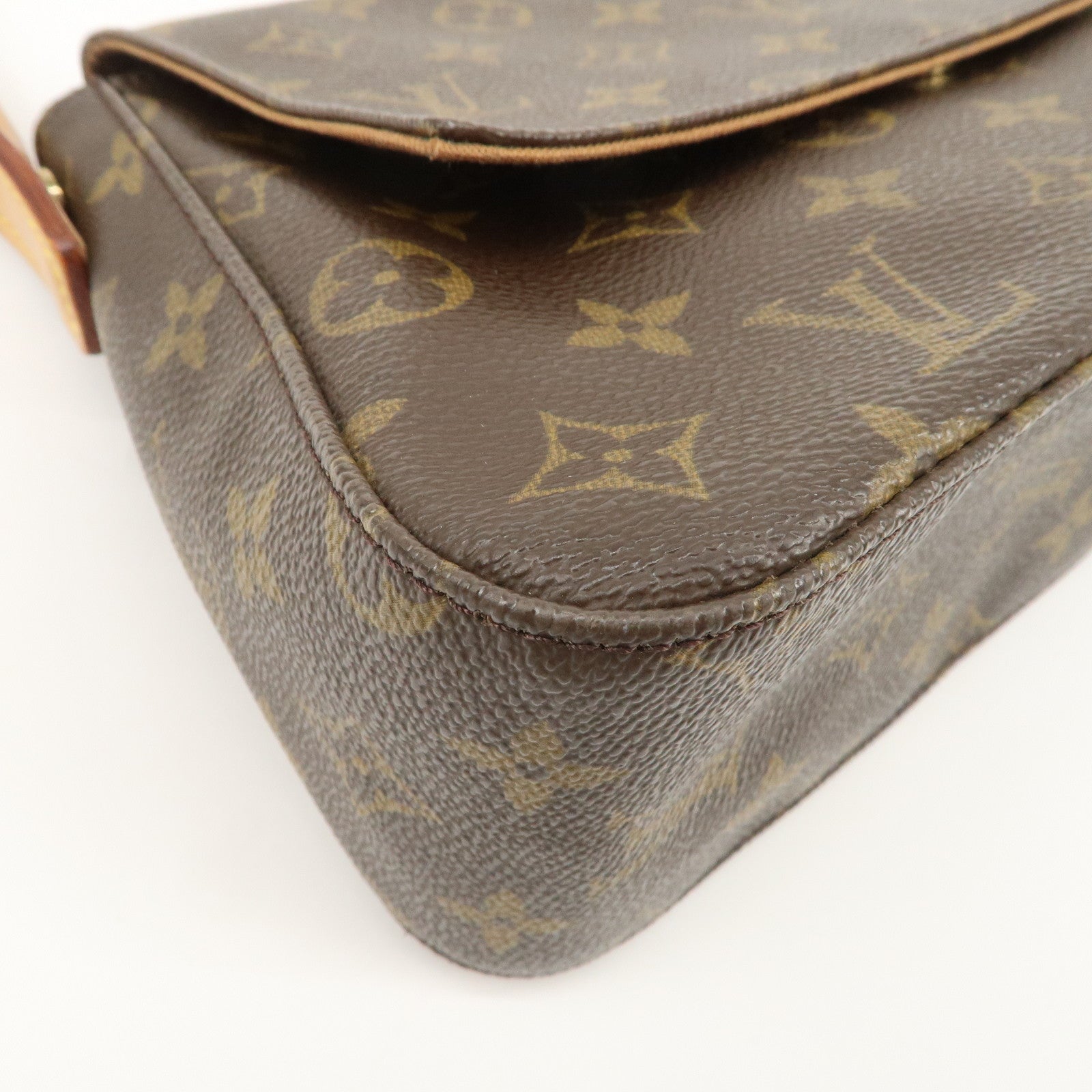 Louis Vuitton Monogram Mini Looping Shoulder Bag Hand Bag M51147 Used