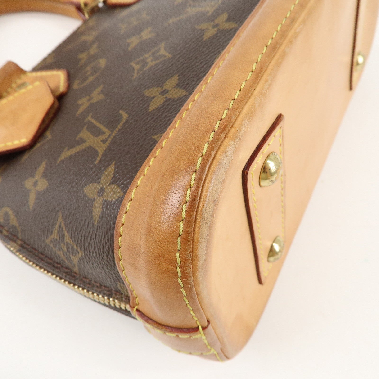 Louis Vuitton Monogram Alma BB 2 Way Hand Bag M53152