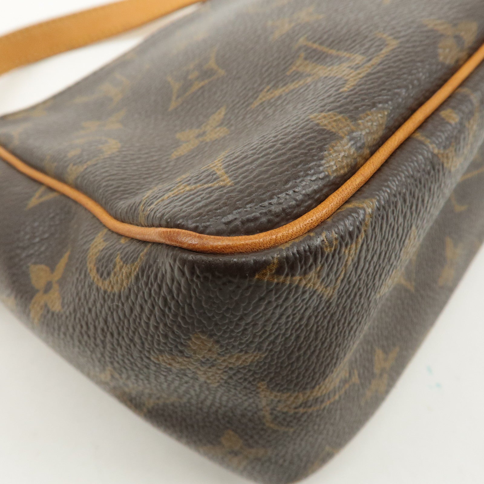 Louis Vuitton Monogram Viva Cite PM Shoulder Bag Brown M51165