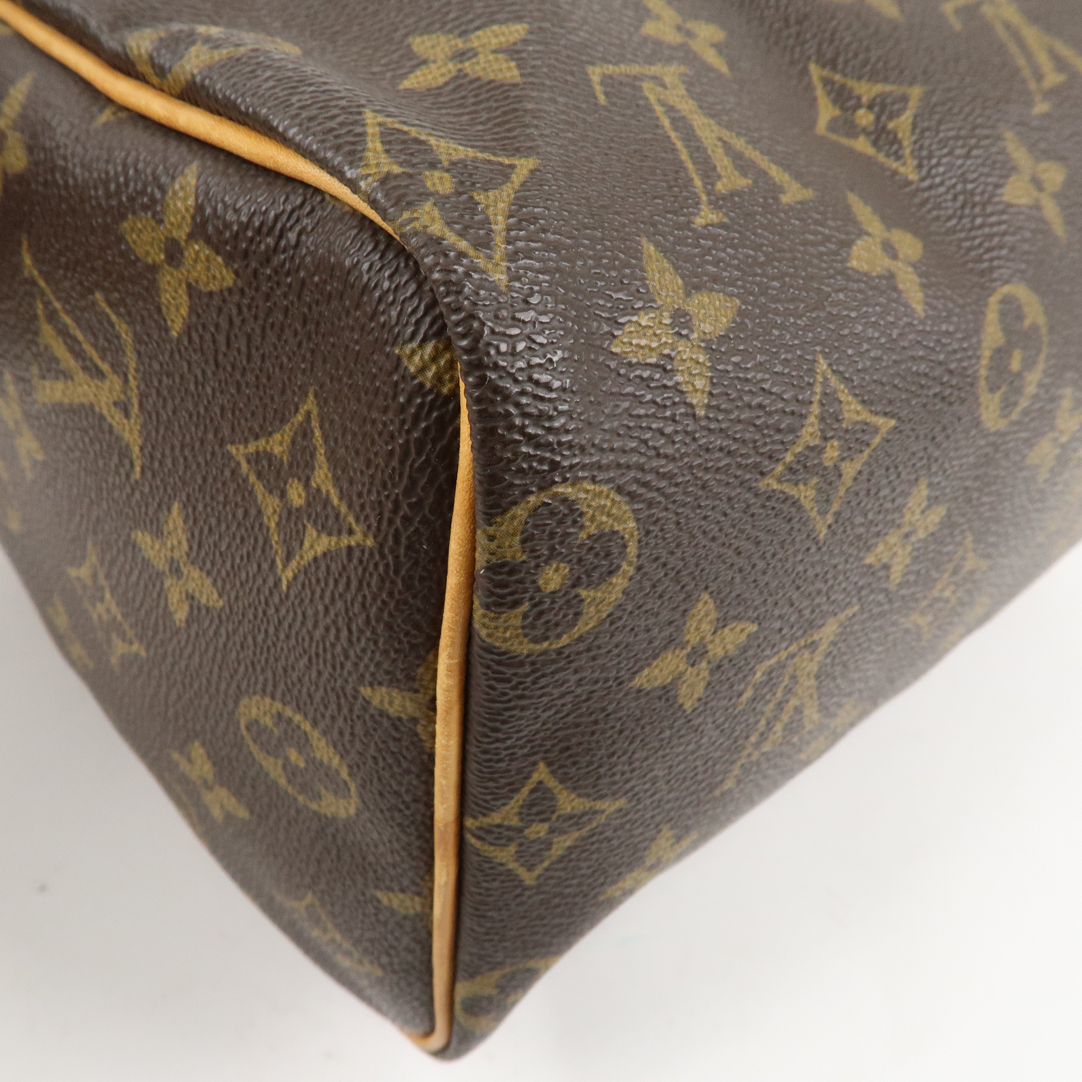 Louis Vuitton Monogram Speedy 25 Hand Bag Boston Bag M41528