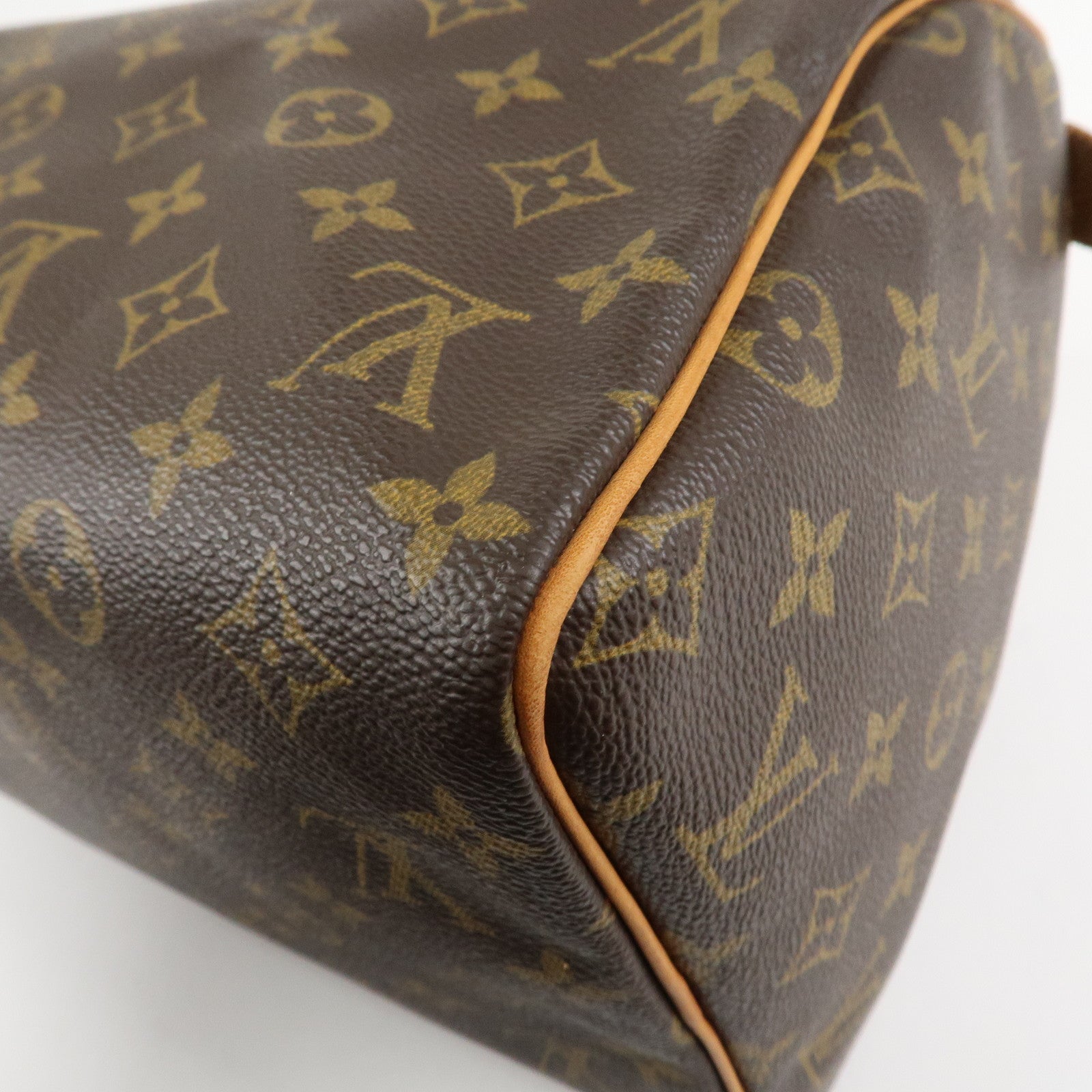 Louis Vuitton Monogram Speedy 30 Hand Bag Boston Bag M41526 Used