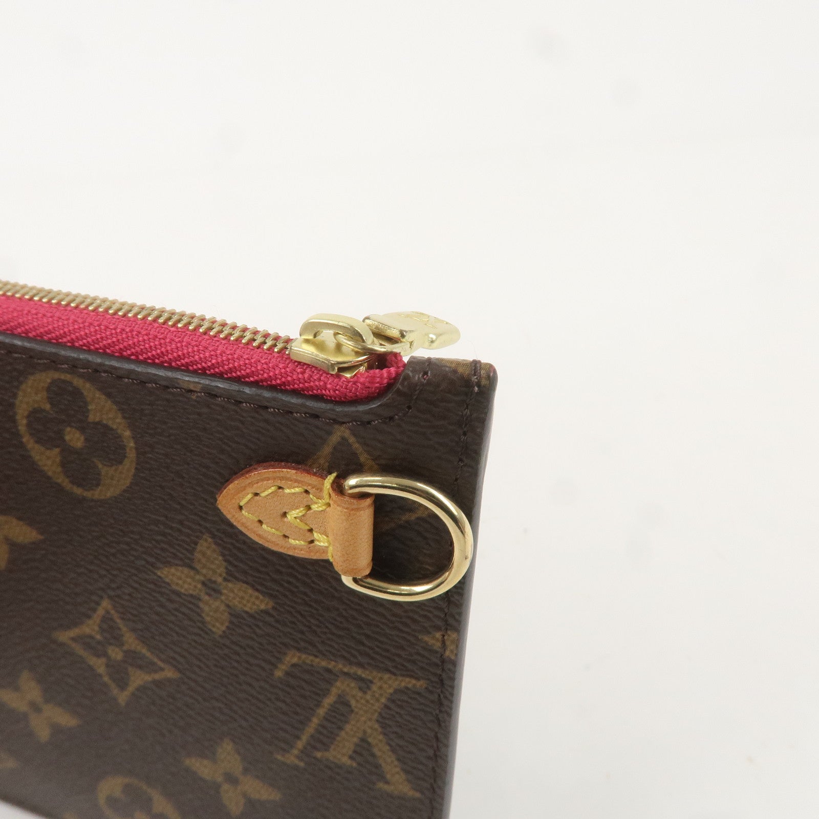 Louis Vuitton Monogram Pouch For Neverfull PM Brown