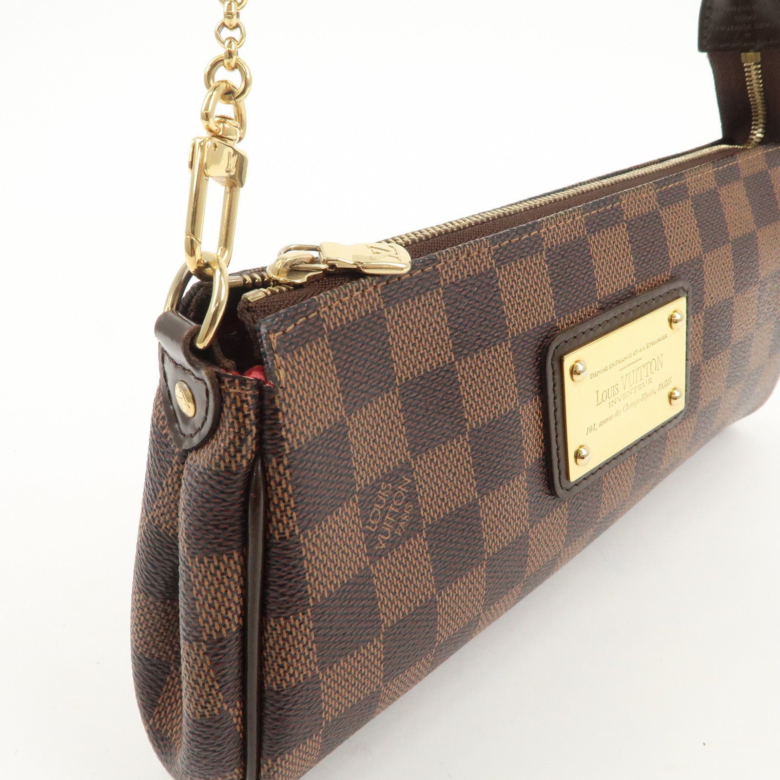 Louis Vuitton Damier Eva Hand Bag Shoulder Bag N55213 Used