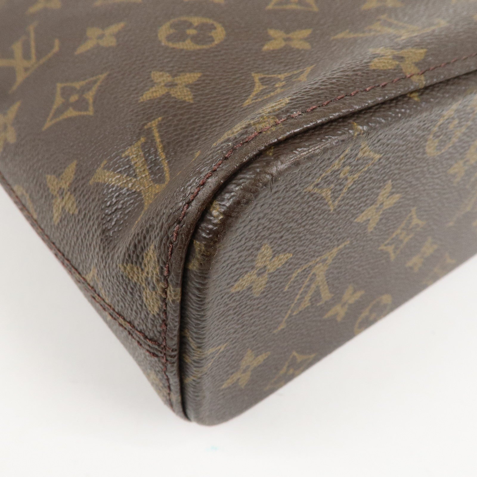 Louis Vuitton Monogram Luco Tote Bag Hand Bag Brown M51155