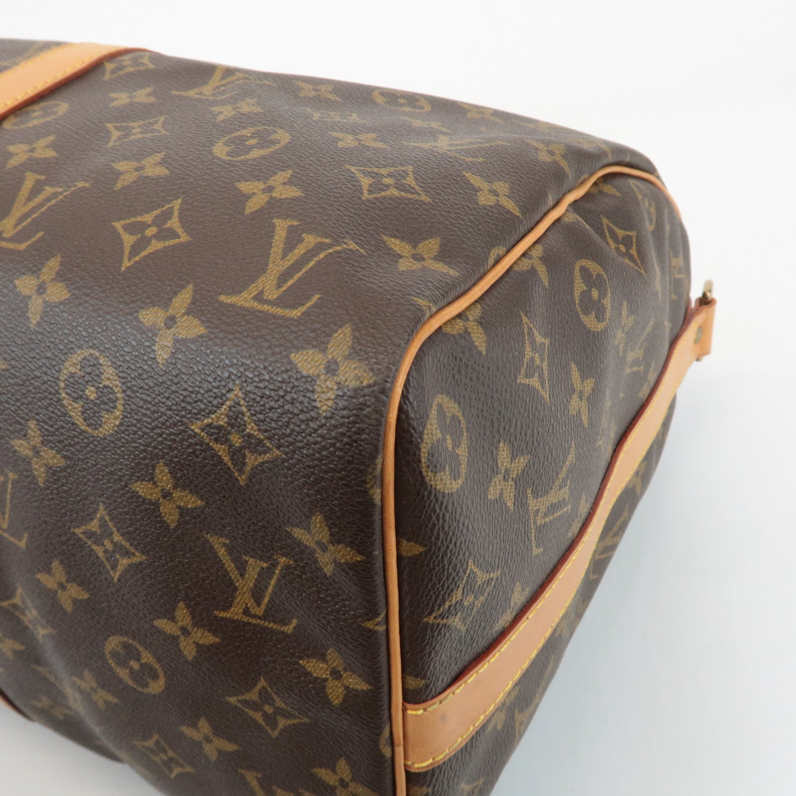 Louis Vuitton Monogram Keep All Bandouliere 45 Boston Bag M41418 Used