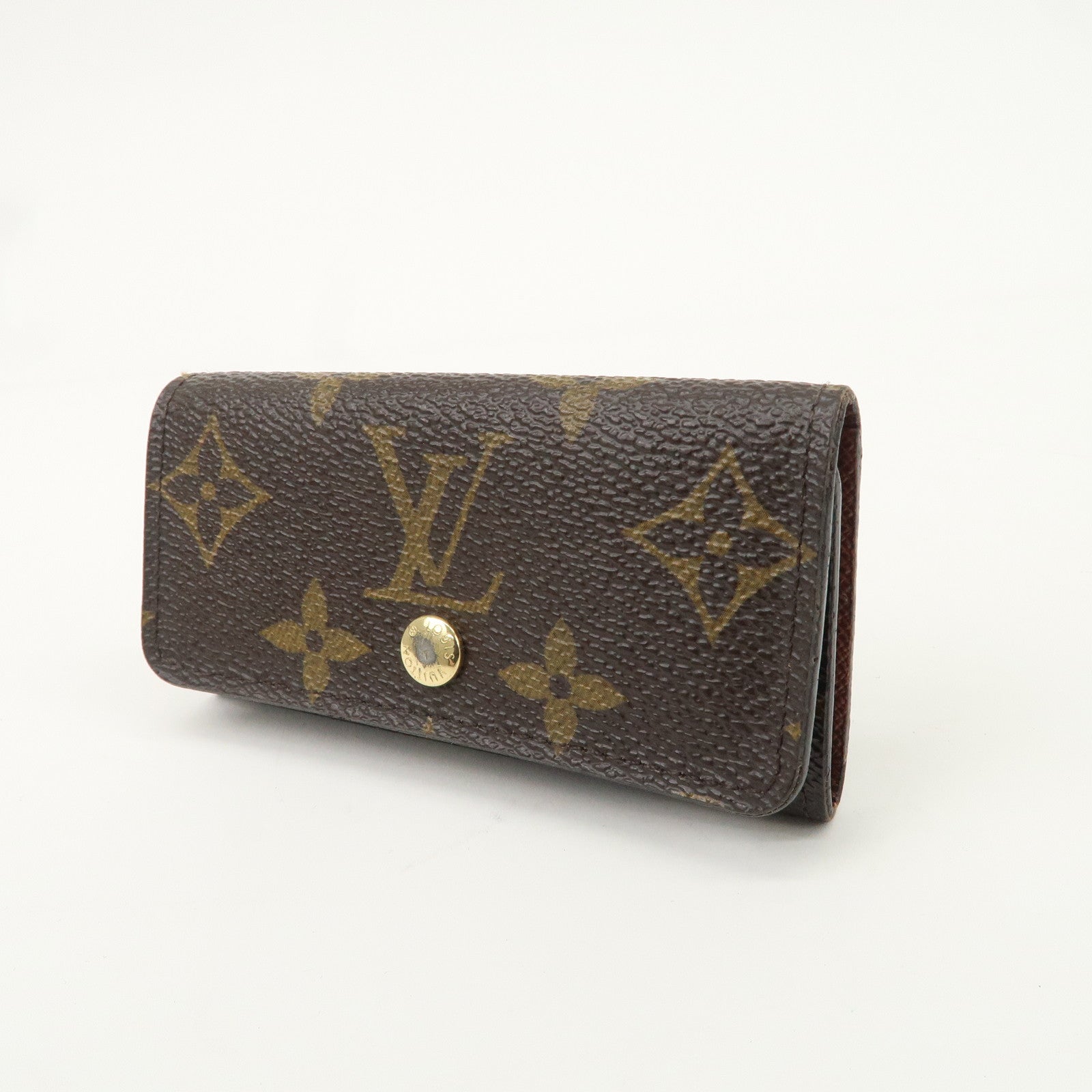 Louis Vuitton Monogram Set of 2 Multicles 4 Key Case M62631