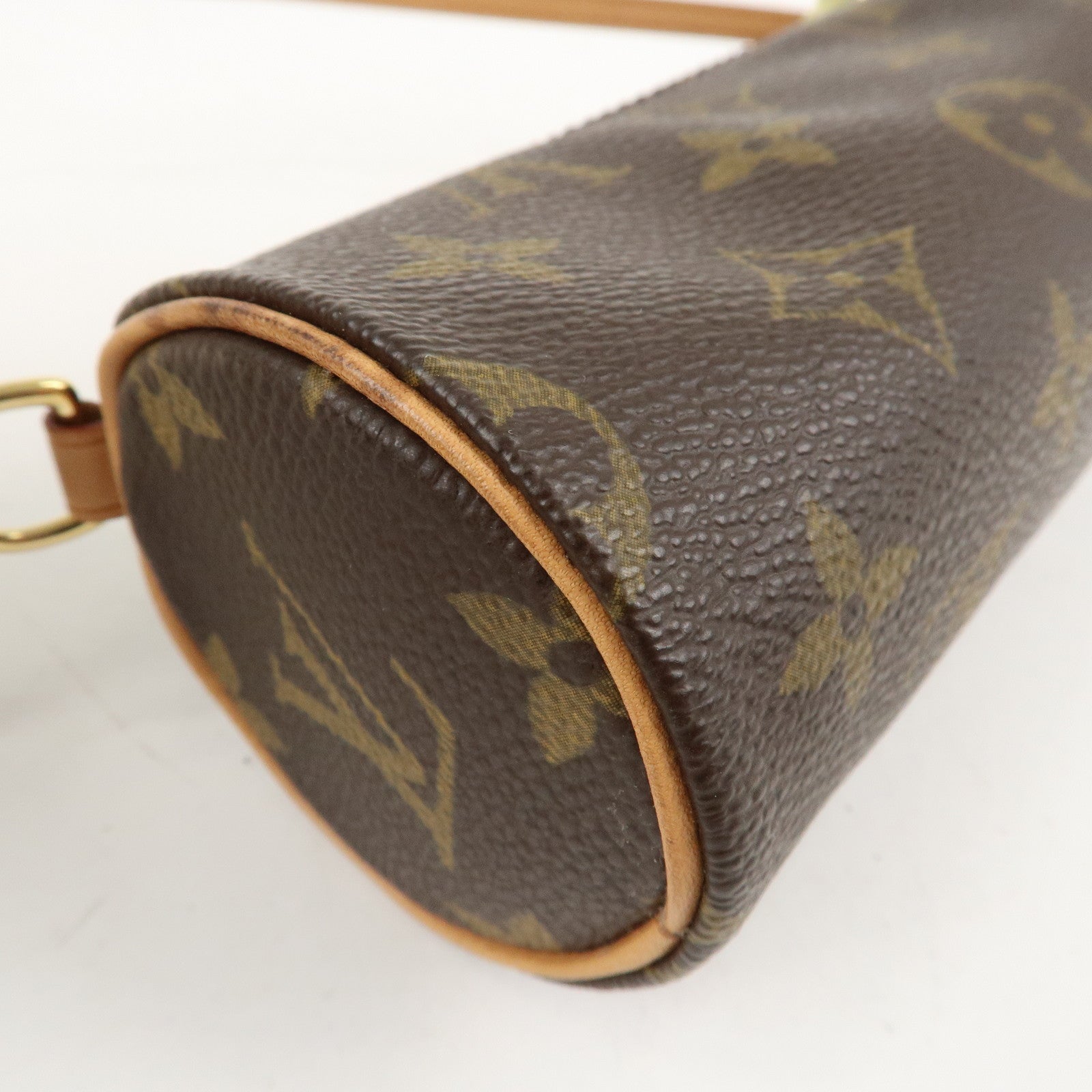 Louis Vuitton Monogram Mini Pouch for Papillon Bag Brown Used