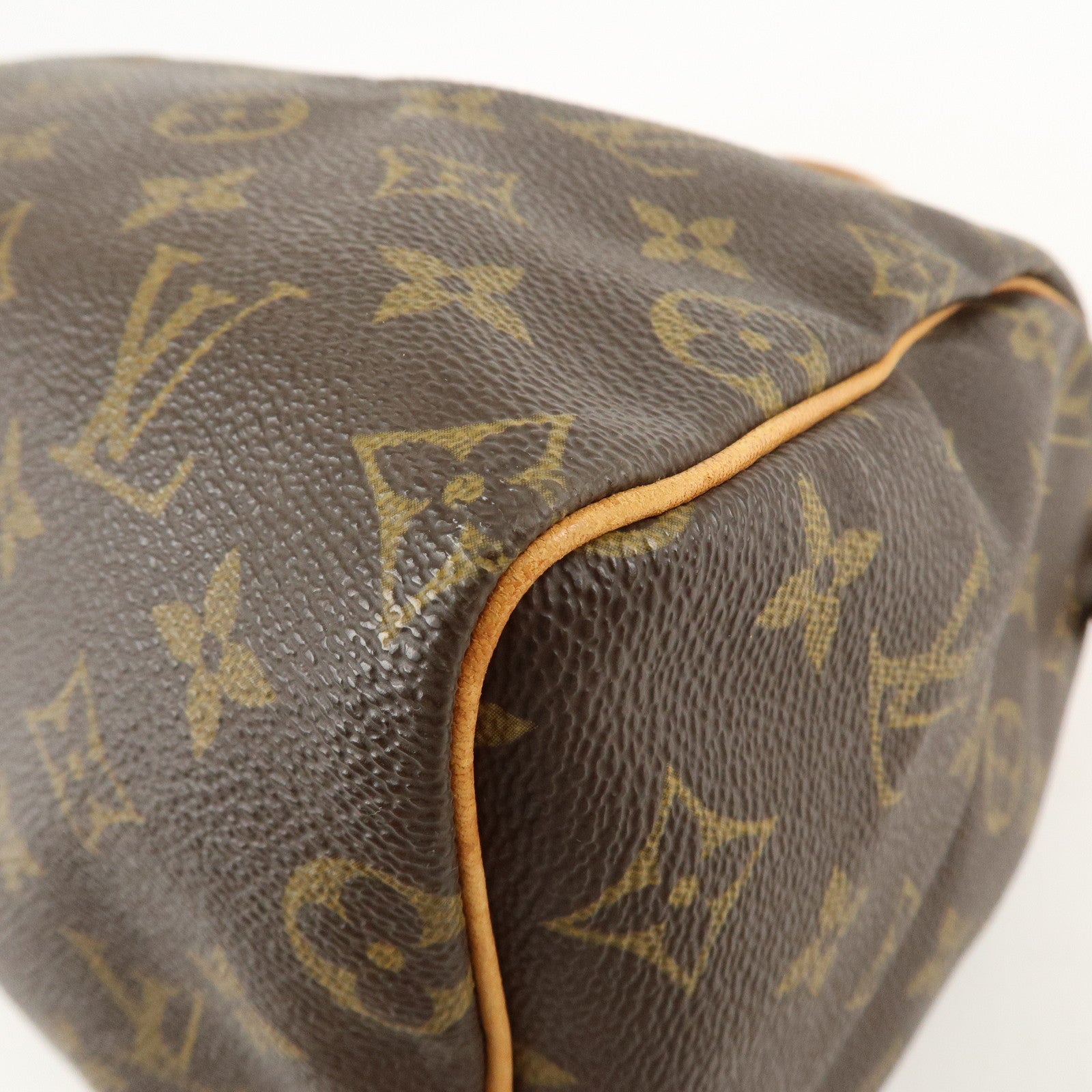 Louis Vuitton Monogram Speedy 25 Hand Bag Boston Bag M41528 Used