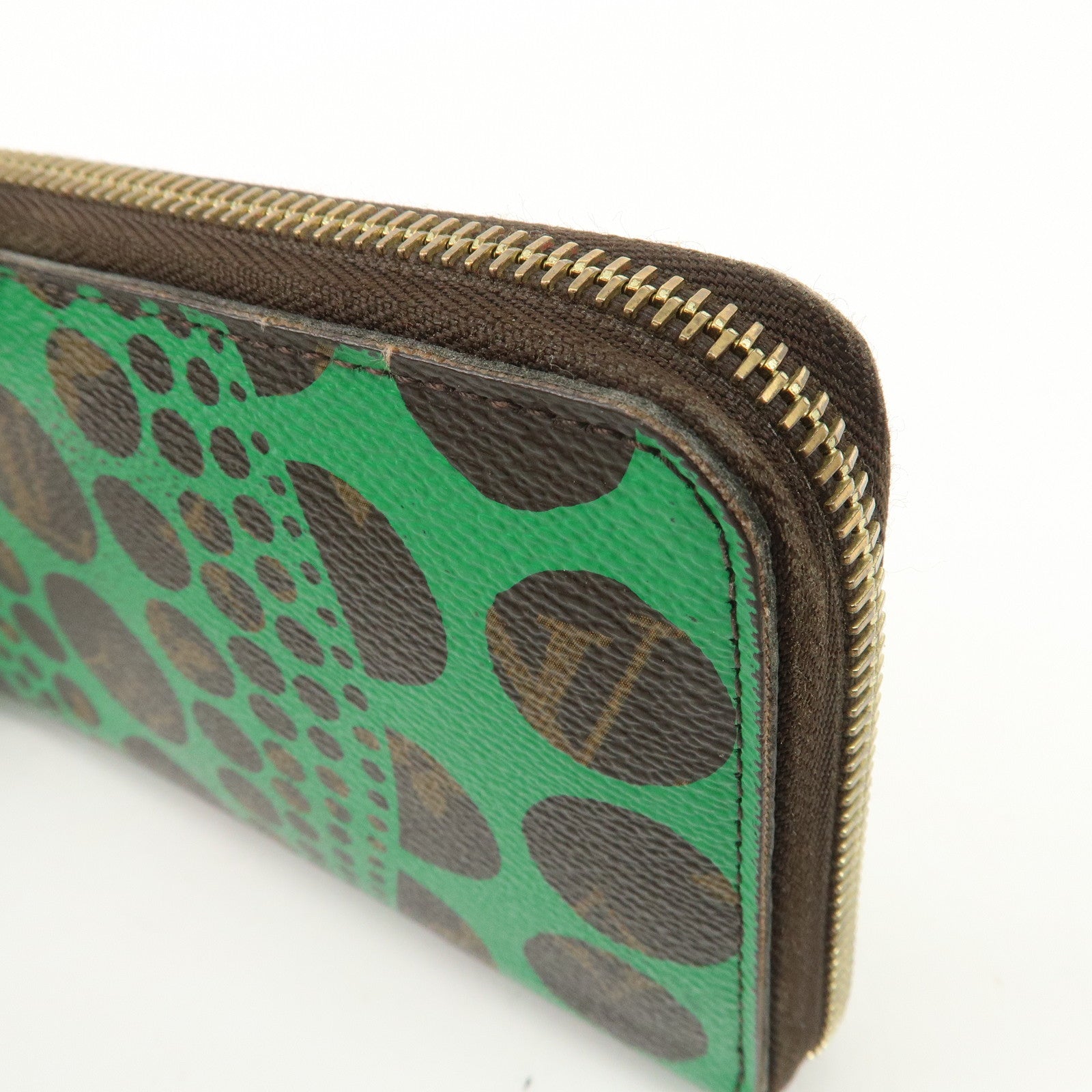 Louis Vuitton Monogram Pumpkin Dot Zippy Wallet Yayoikusama M60451