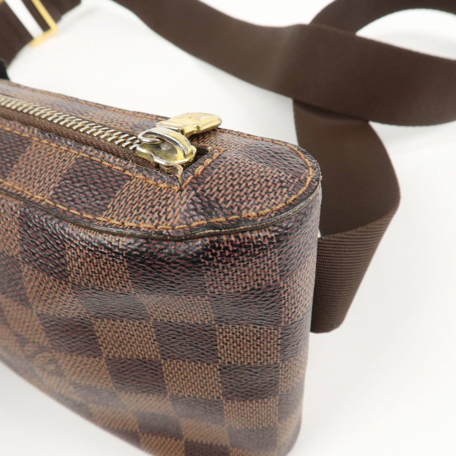 Louis Vuitton Damier Geronimos Body Bag Waist Bag N51994 Used