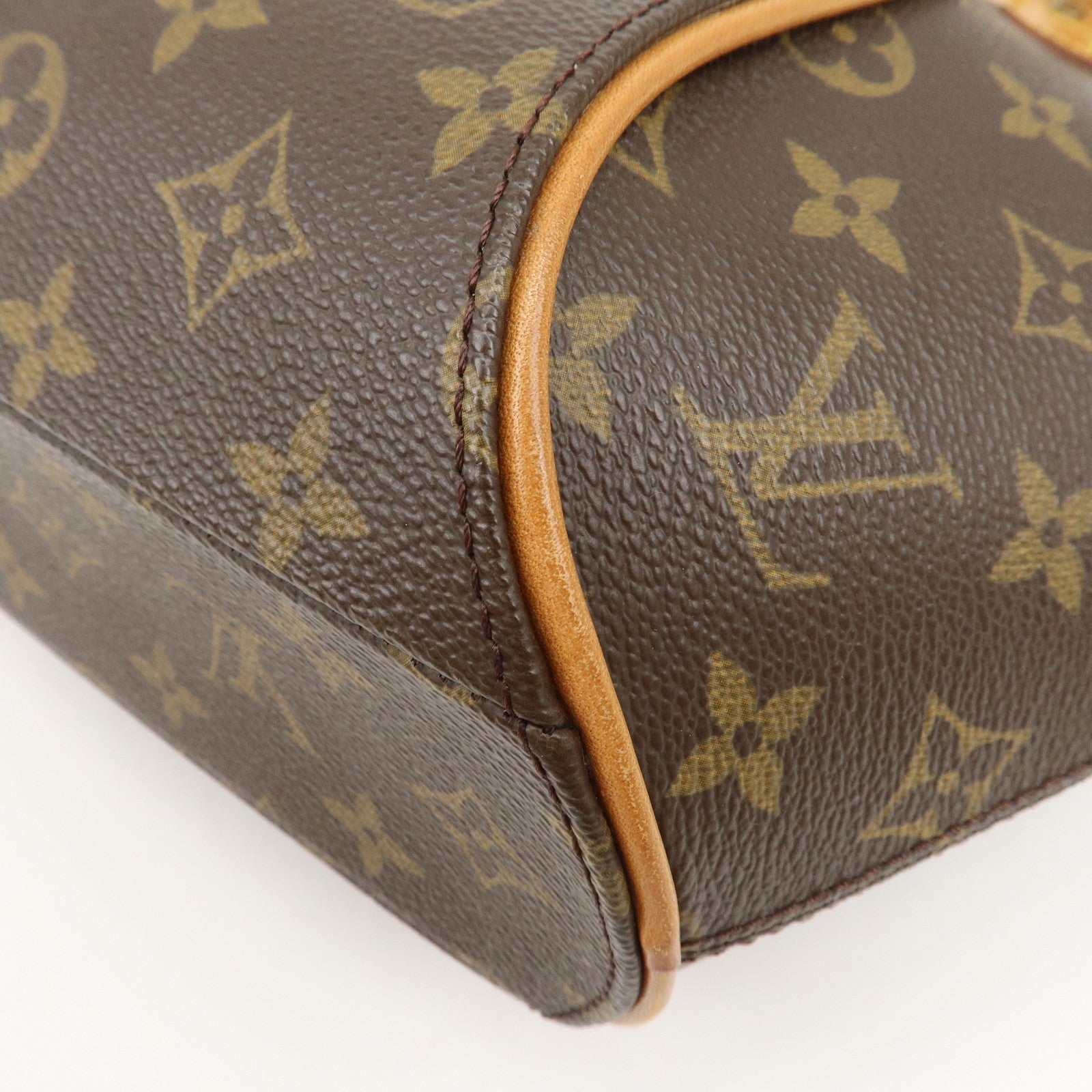 Louis Vuitton Monogram Ellipse MM Hand Bag Brown M51127