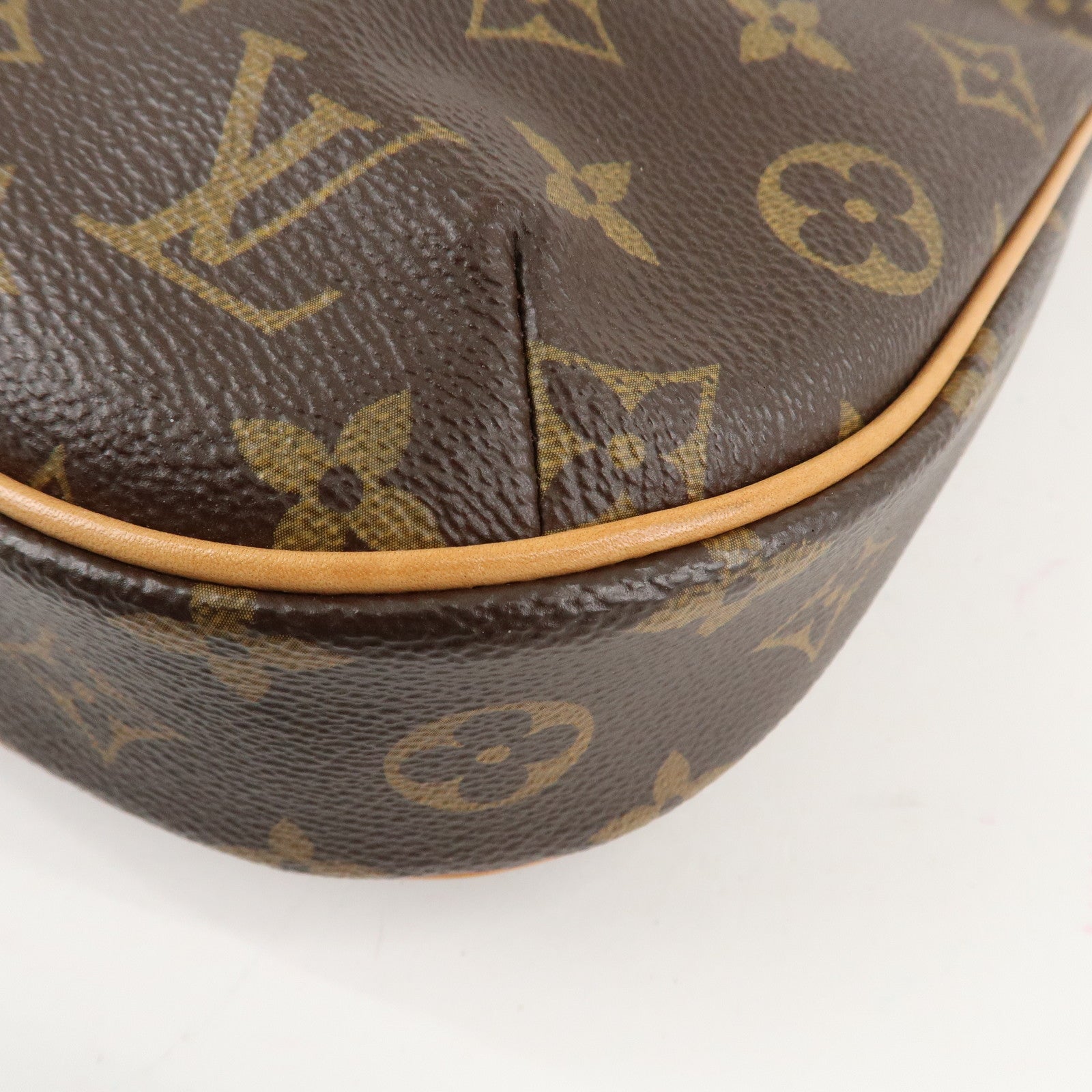 Louis Vuitton Monogram Odeon PM Shoulder Bag Brown M56390 Used