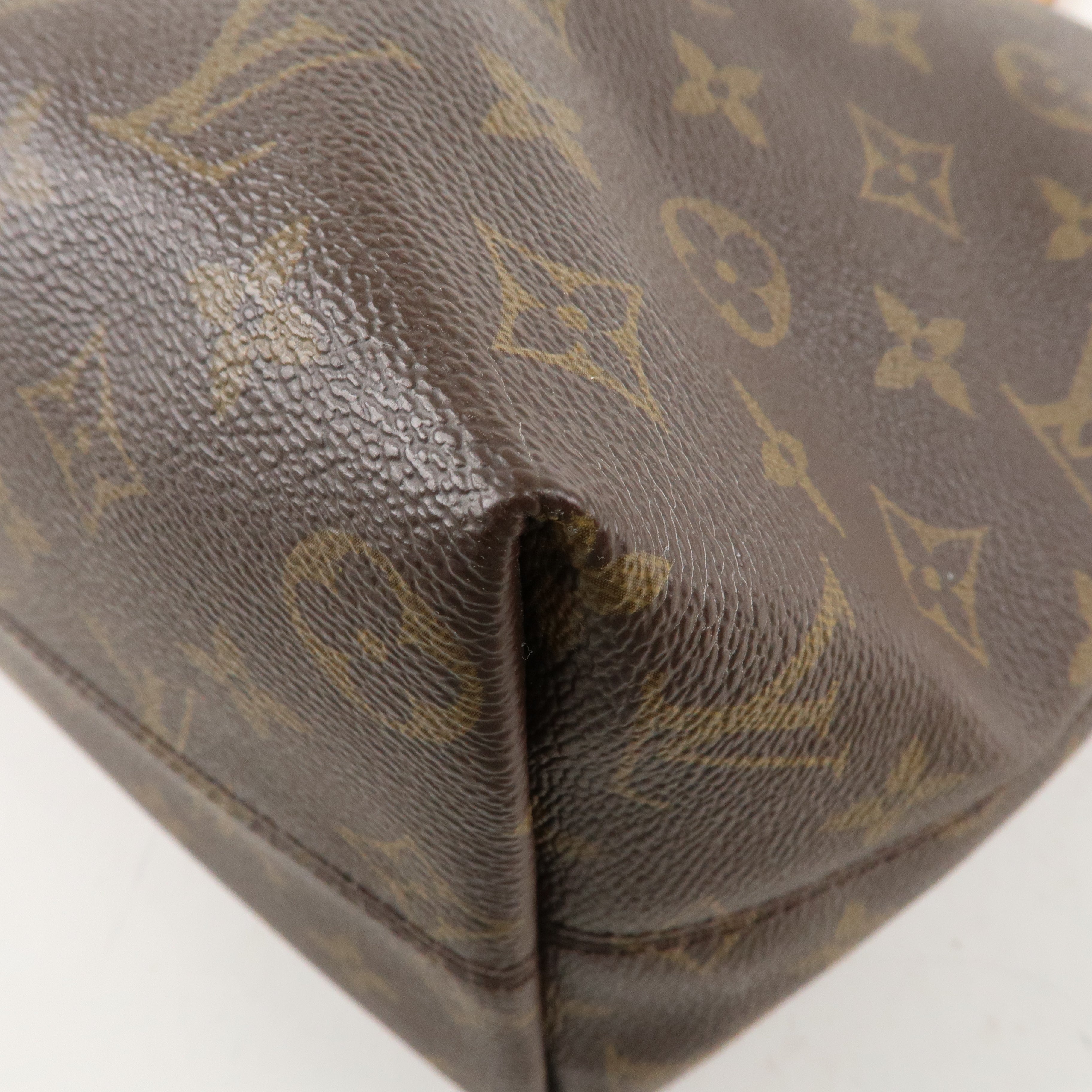 Louis Vuitton Monogram Iena PM Shoulder Bag Brown M42268