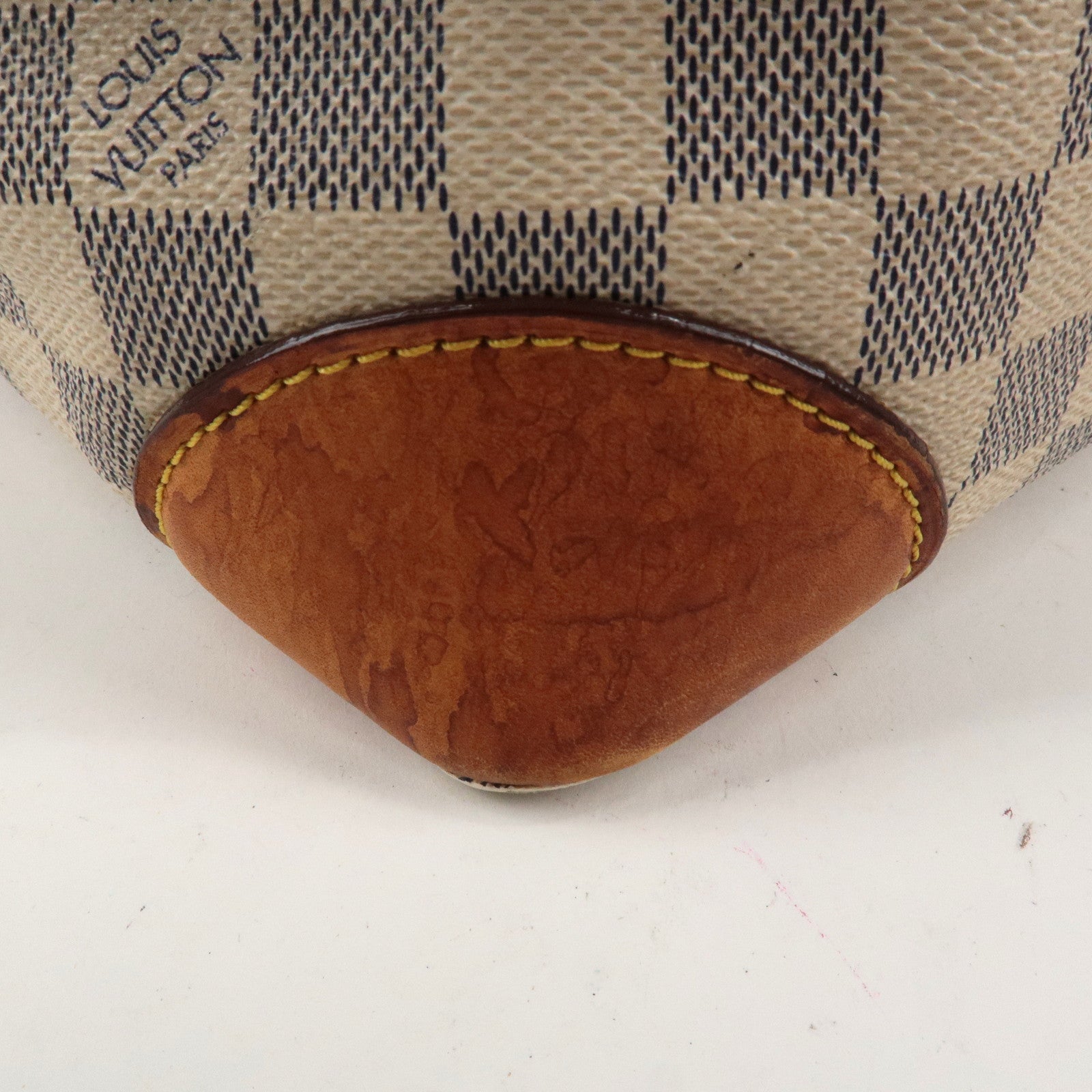 Louis Vuitton Damier Azur Hampstead PM Hand Bag N51207