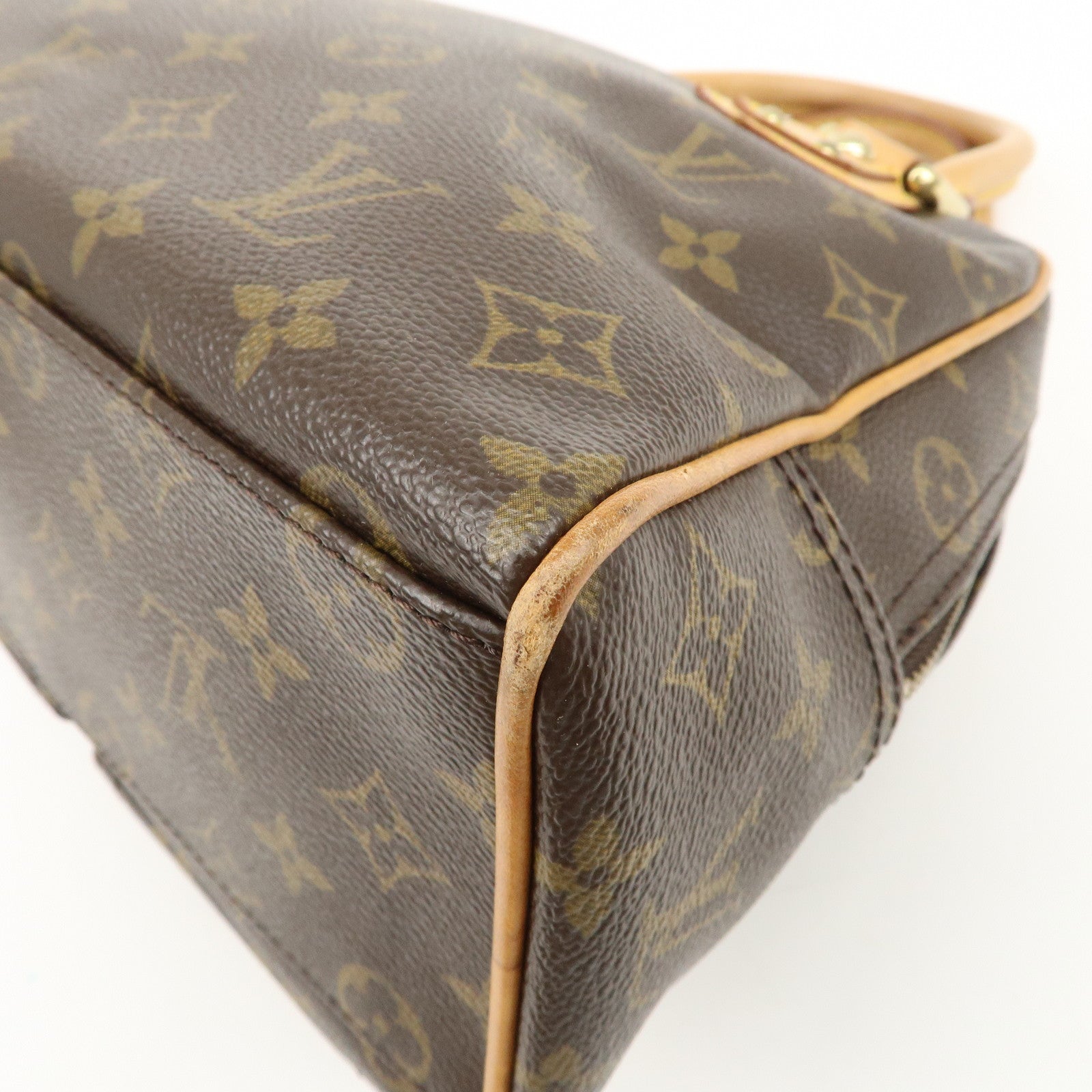 Louis Vuitton Monogram Manhattan PM Hand Bag M40026 Used